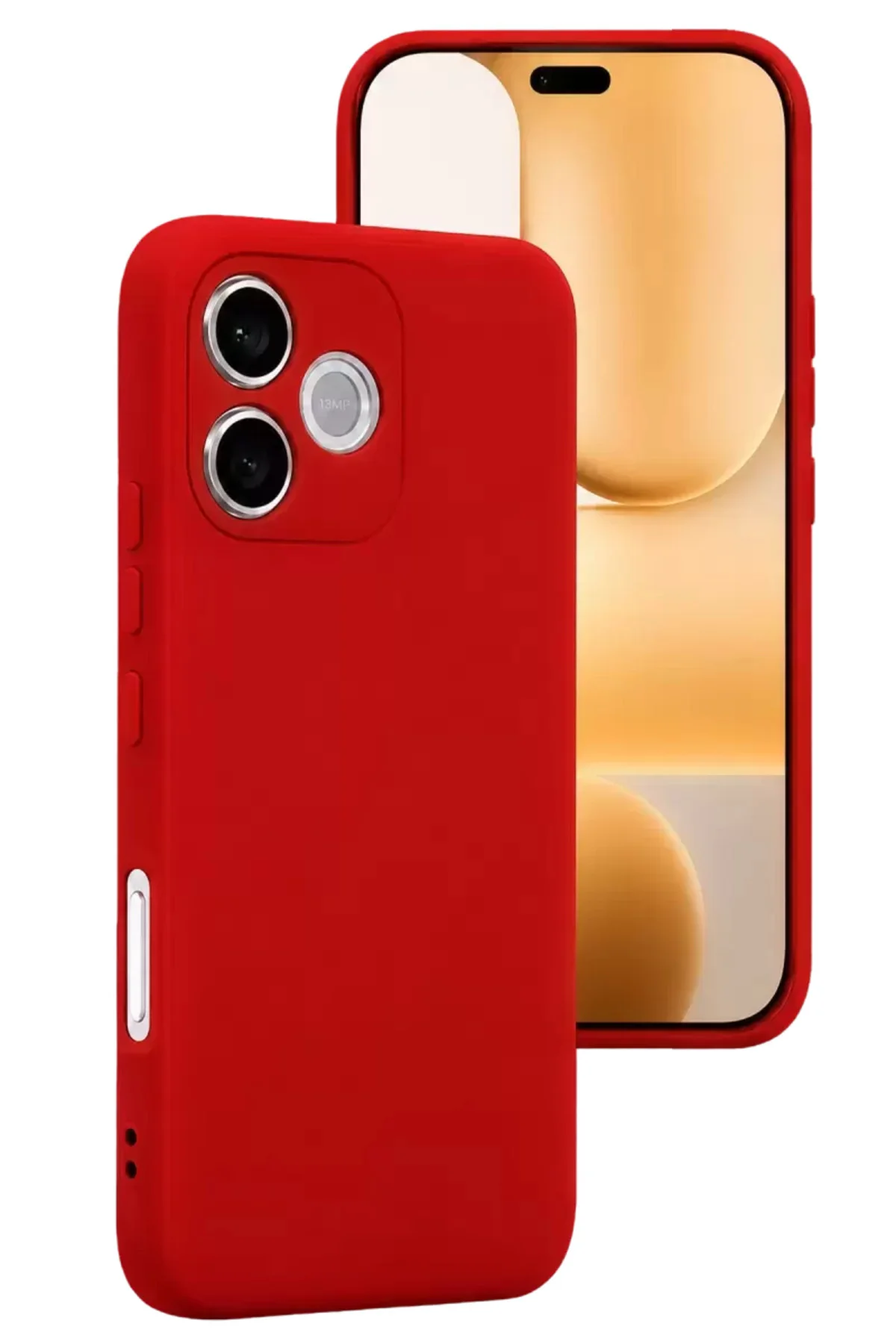 Newface Huawei Honor 600 Lite First Silikon - Kırmızı