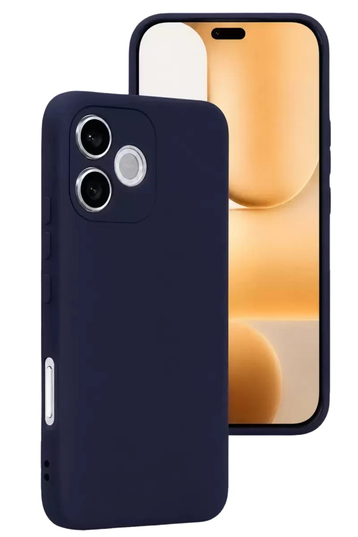 Newface Huawei Honor 600 Lite First Silikon - Lacivert
