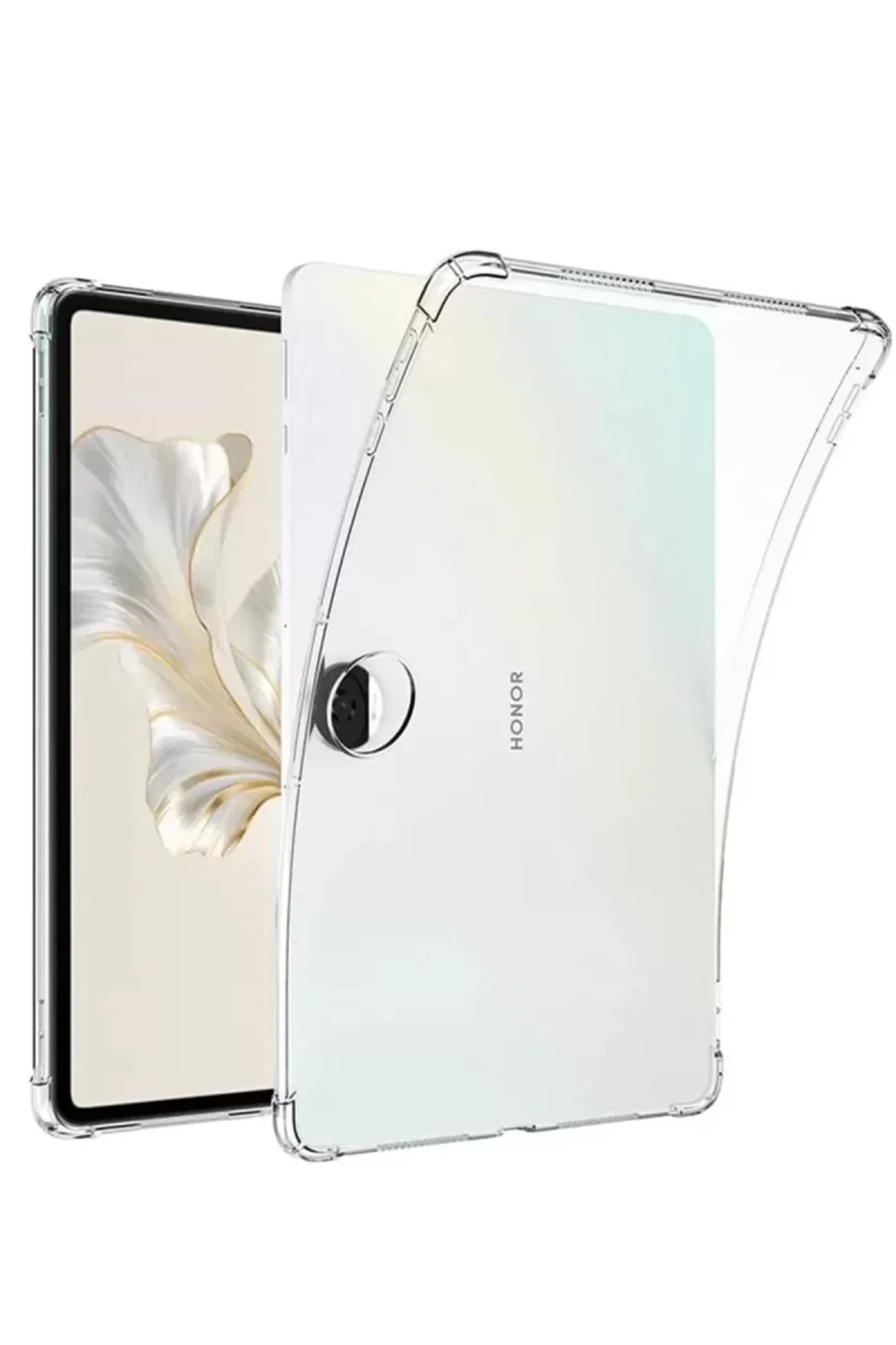 Newface Huawei Honor Pad 9 Kılıf Anti Shock Tablet Silikon - Şeff