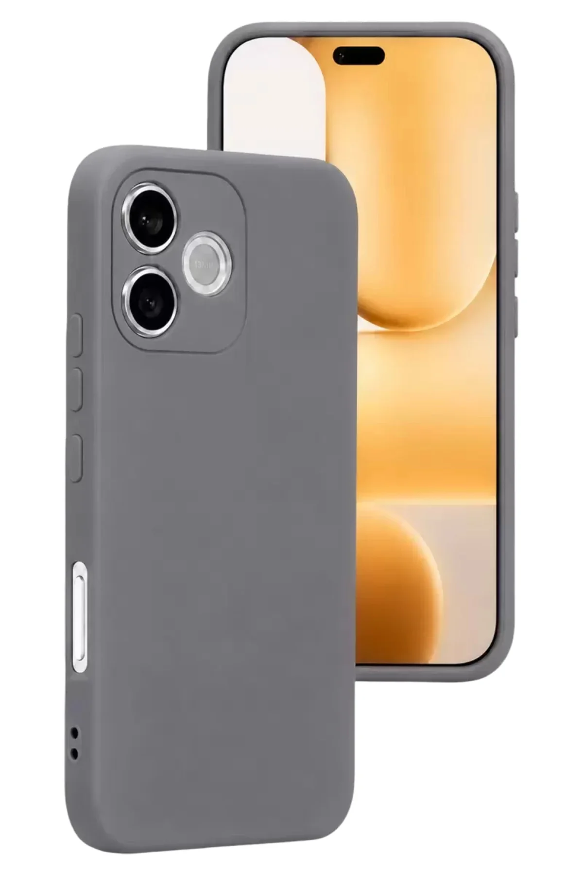 Newface Huawei Honor 600 Lite First Silikon - Gri