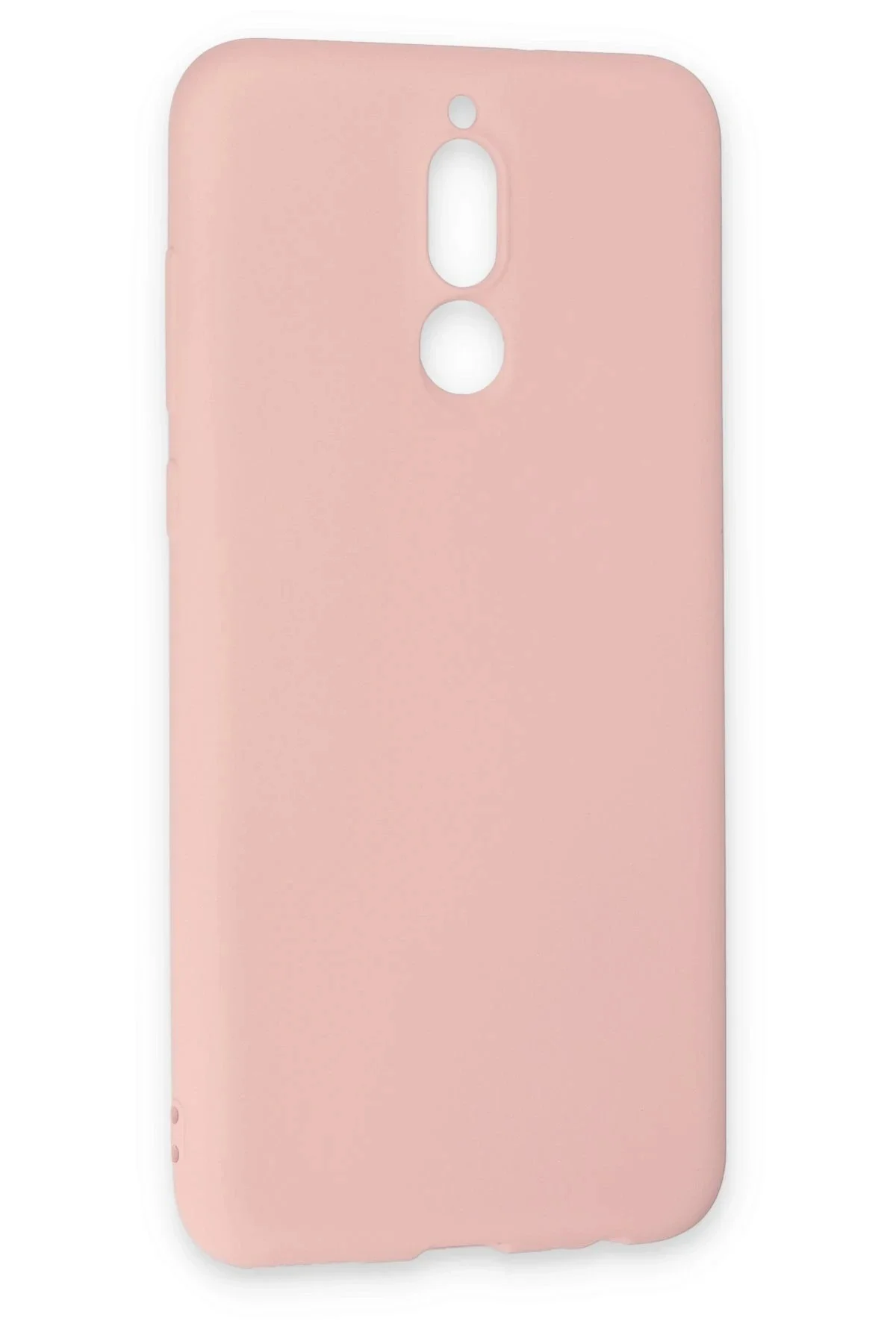 Newface Huawei Mate 10 Lite Kılıf Nano İçi Kadife Silikon - Pudra