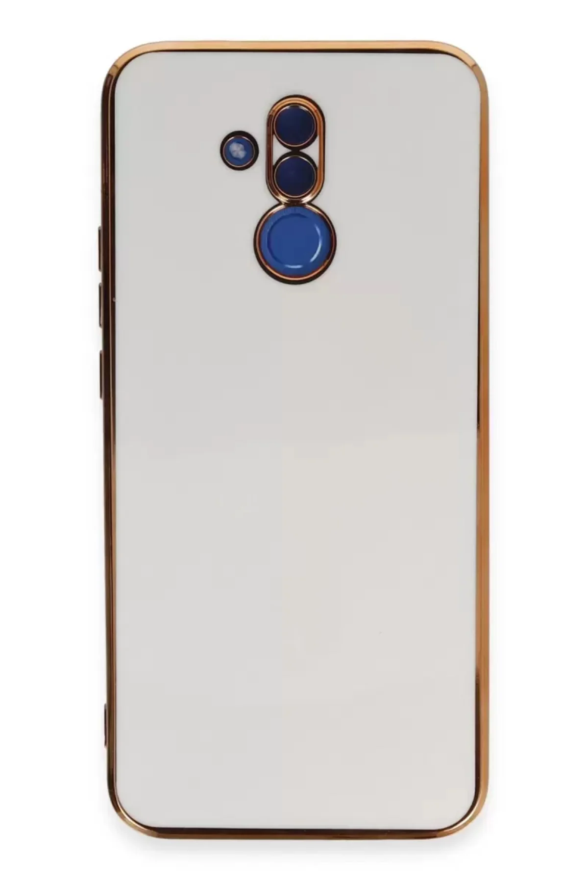 Newface Huawei Mate 20 Lite Kılıf Volet Silikon - Beyaz