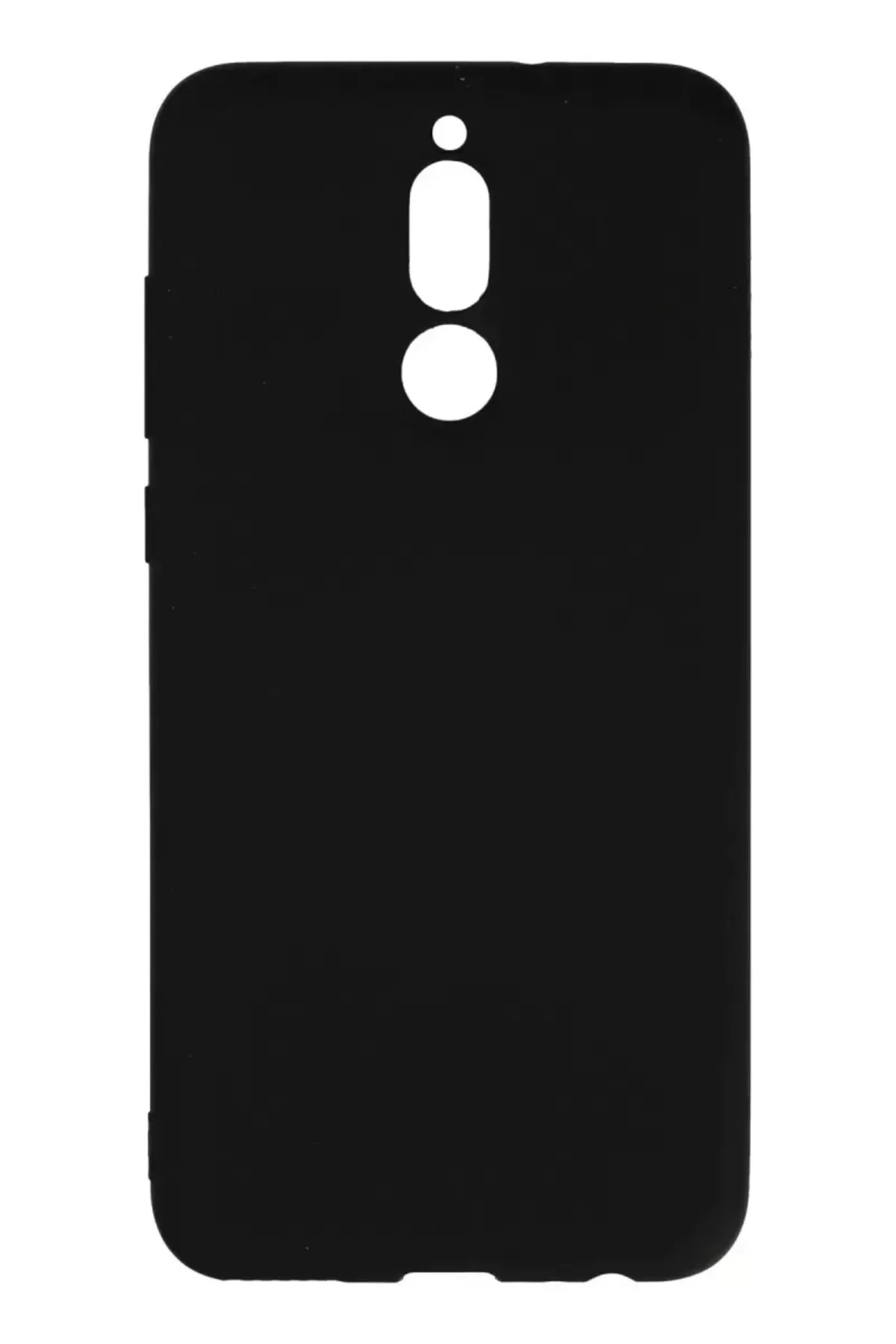 Newface Huawei Mate 10 Lite Kılıf Nano İçi Kadife Silikon - Siyah
