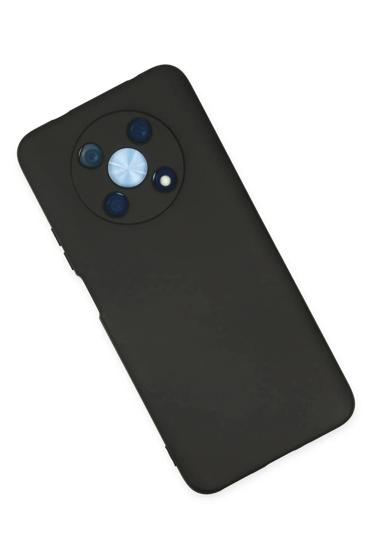 Newface Huawei Nova Y90 Kılıf Nano İçi Kadife Silikon - Siyah