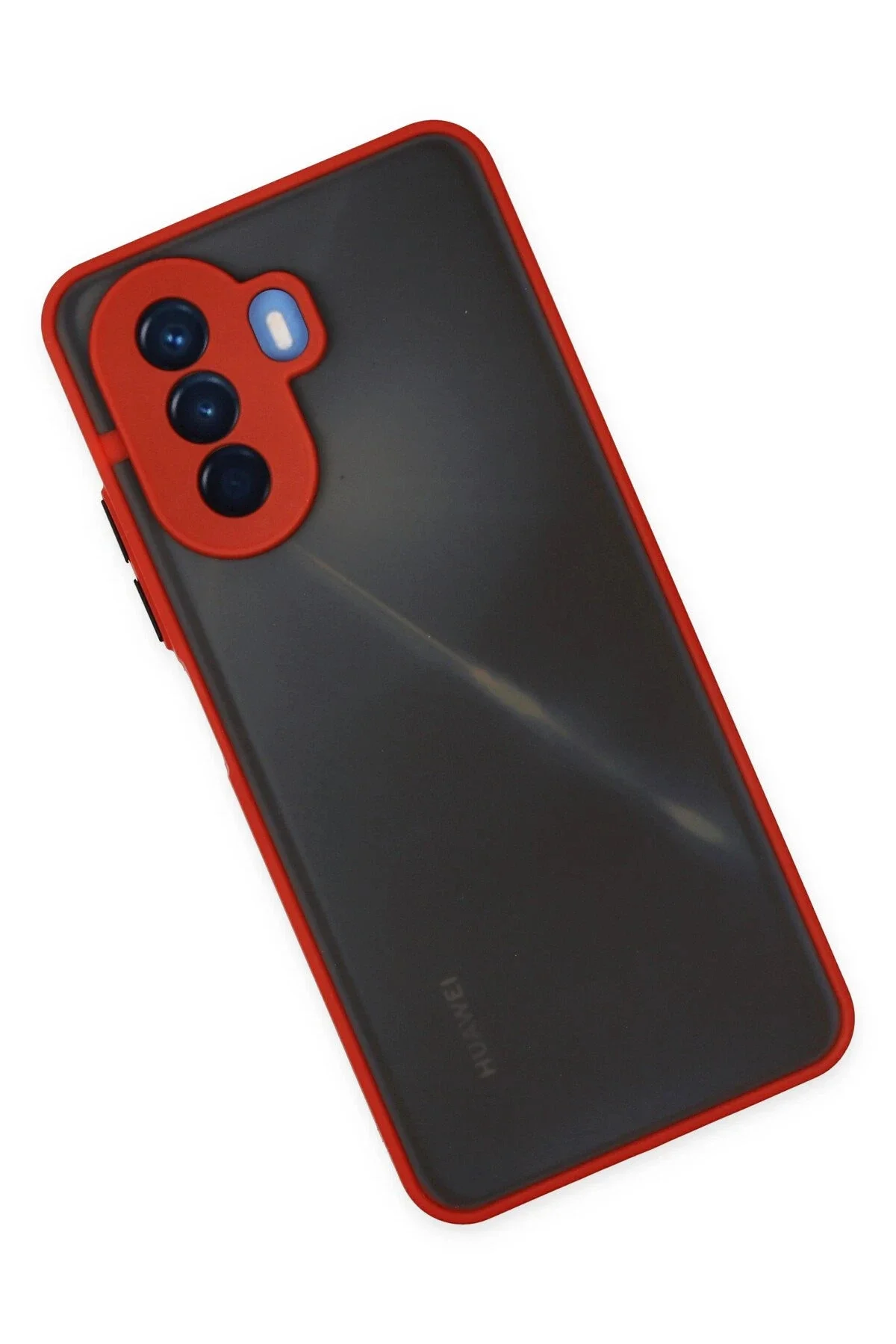 Newface Huawei Nova Y70 Kılıf Montreal Silikon Kapak - Kırmızı