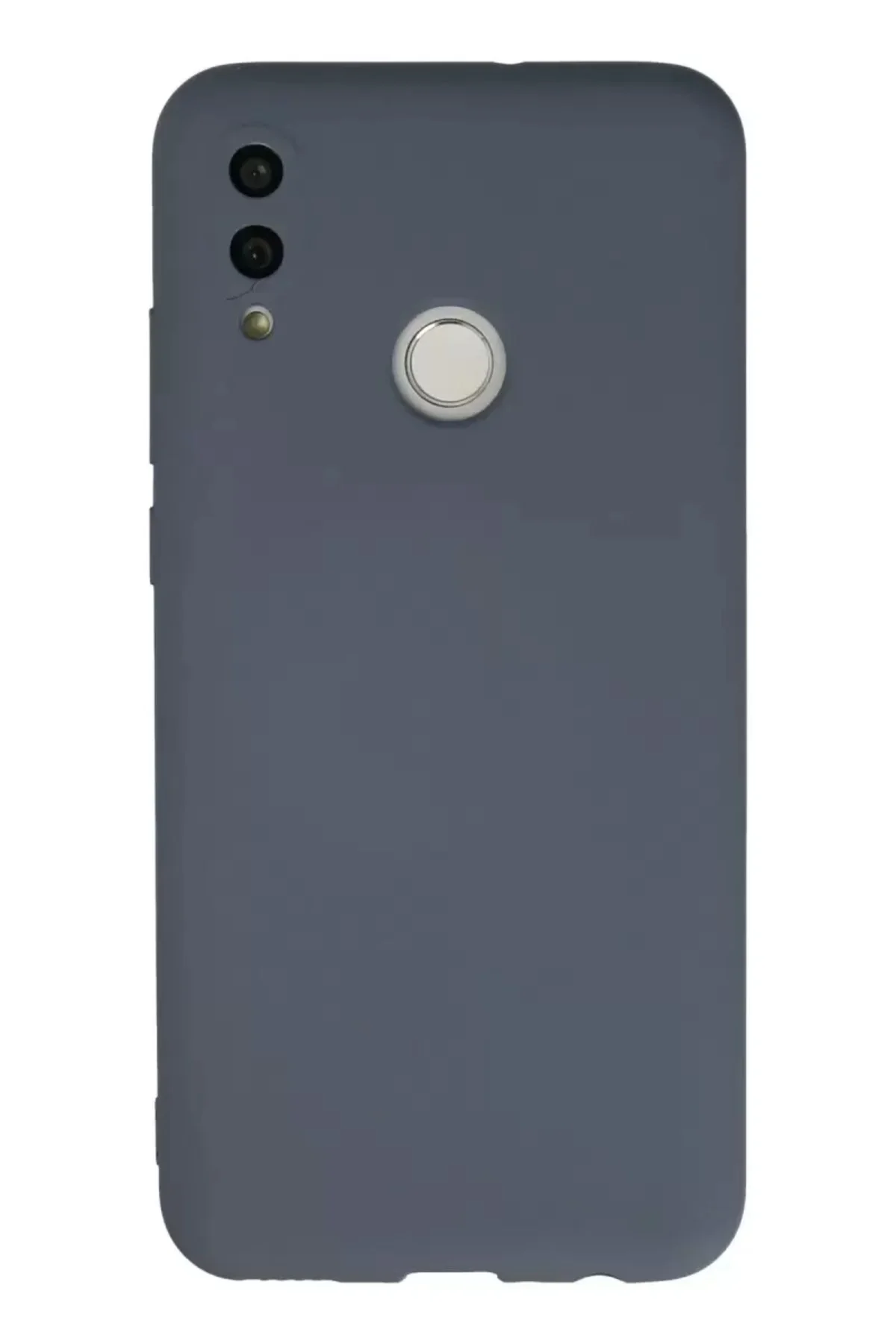 Newface Huawei P Smart 2019 Kılıf Nano İçi Kadife Silikon - Gri