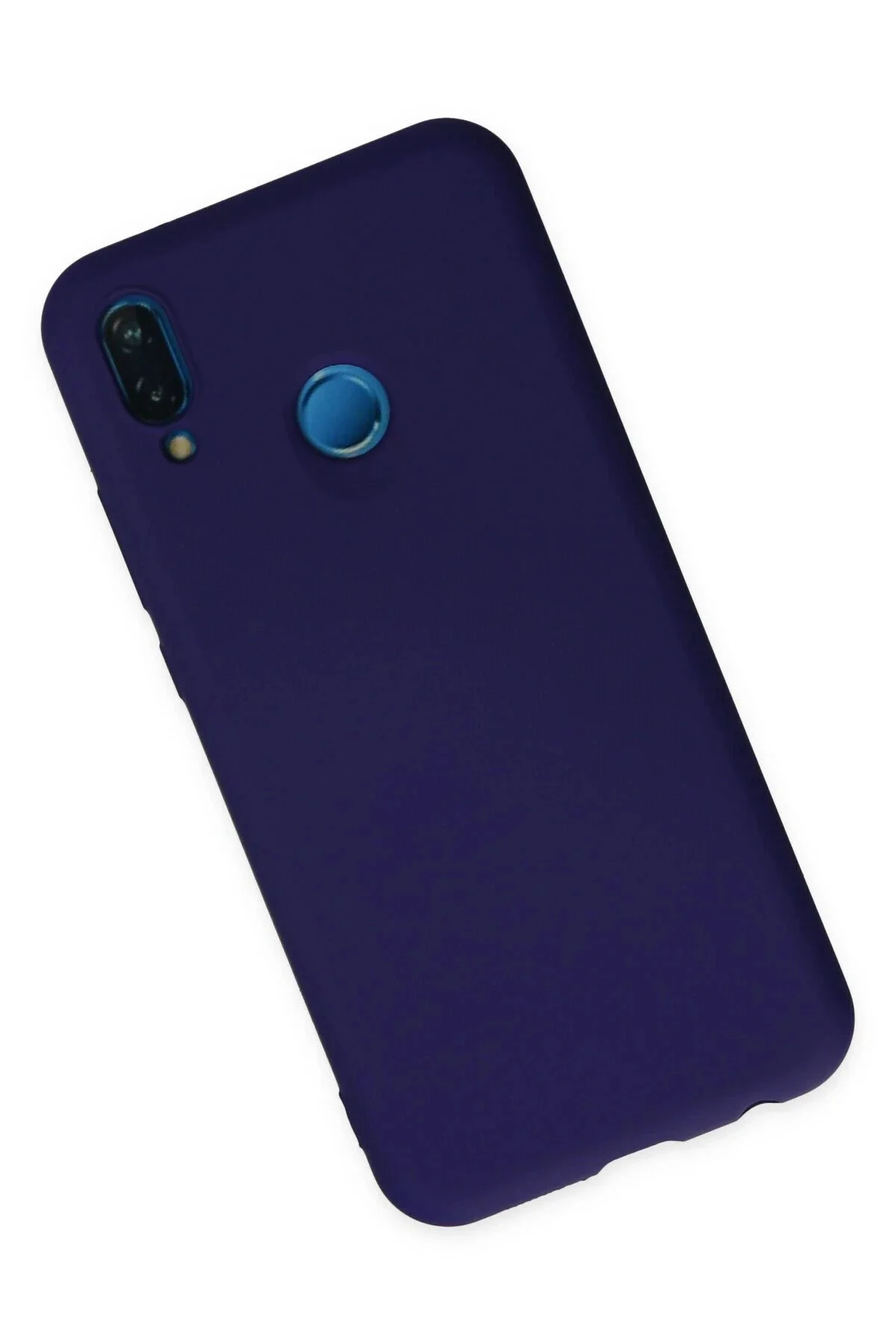 Newface Huawei P20 Lite Kılıf Nano İçi Kadife Silikon - Mor