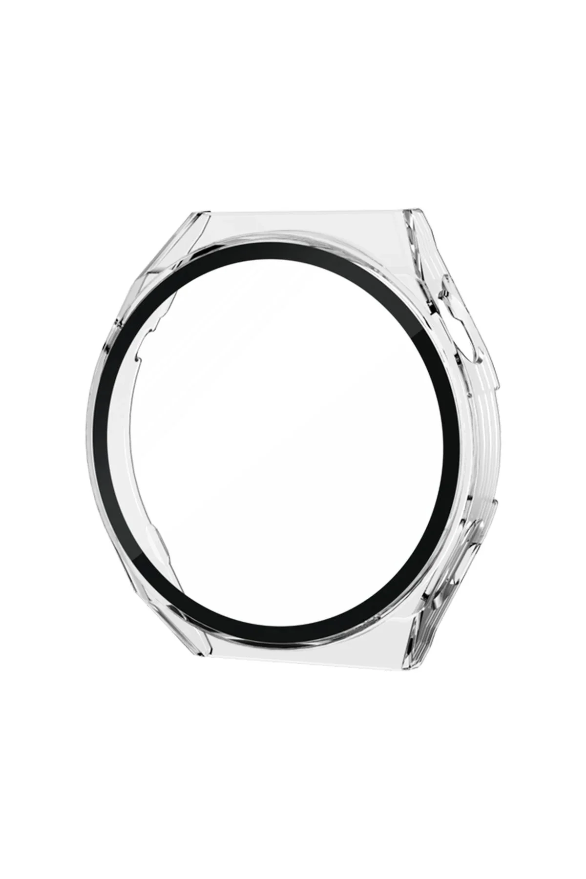 Newface Huawei Watch Gt3 46mm Dota Camlı Kasa Ekran Koruyucu - Şe