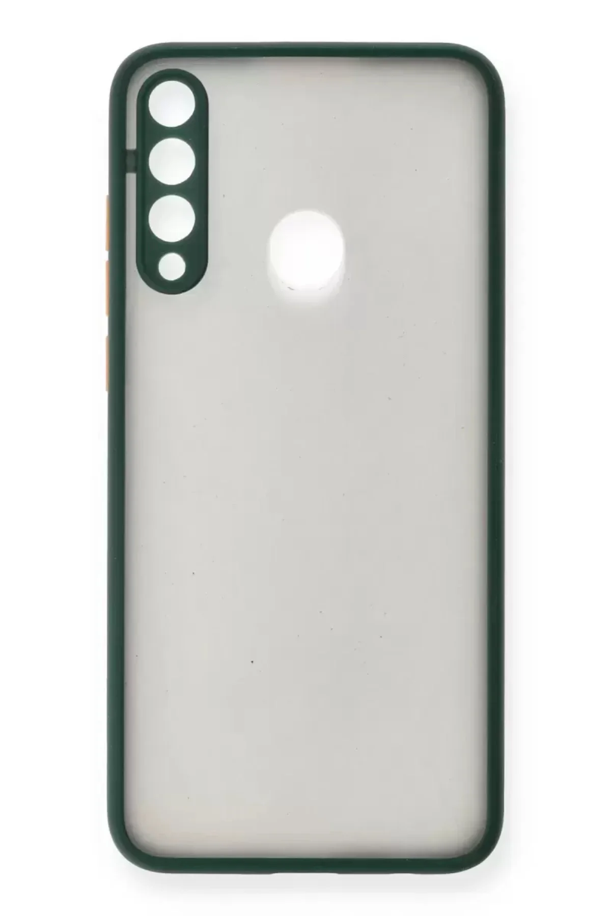 Newface Huawei Y6p Kılıf Montreal Silikon Kapak - Yeşil