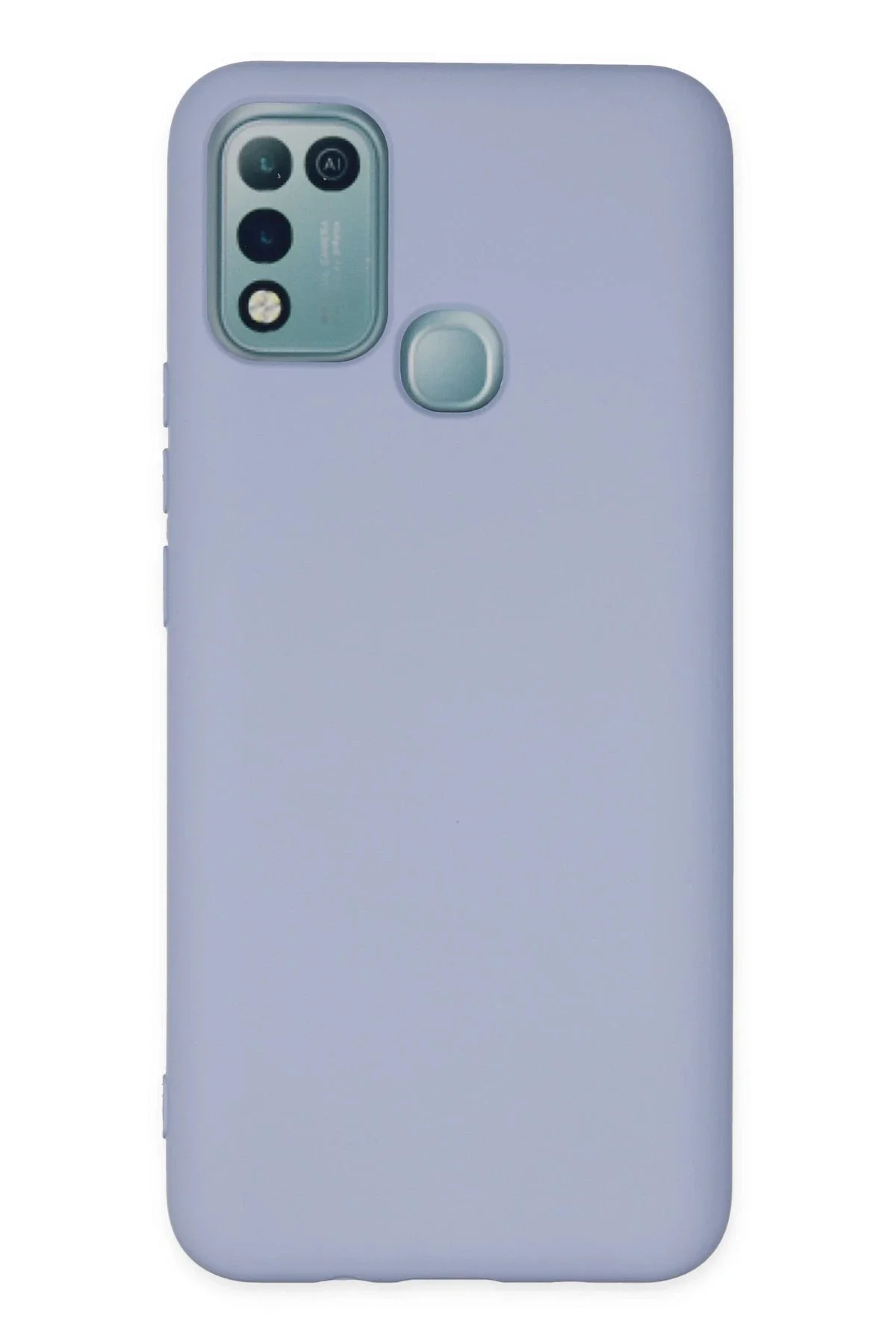 Newface İnfinix Hot 10 Play Kılıf Nano İçi Kadife Silikon - Lila