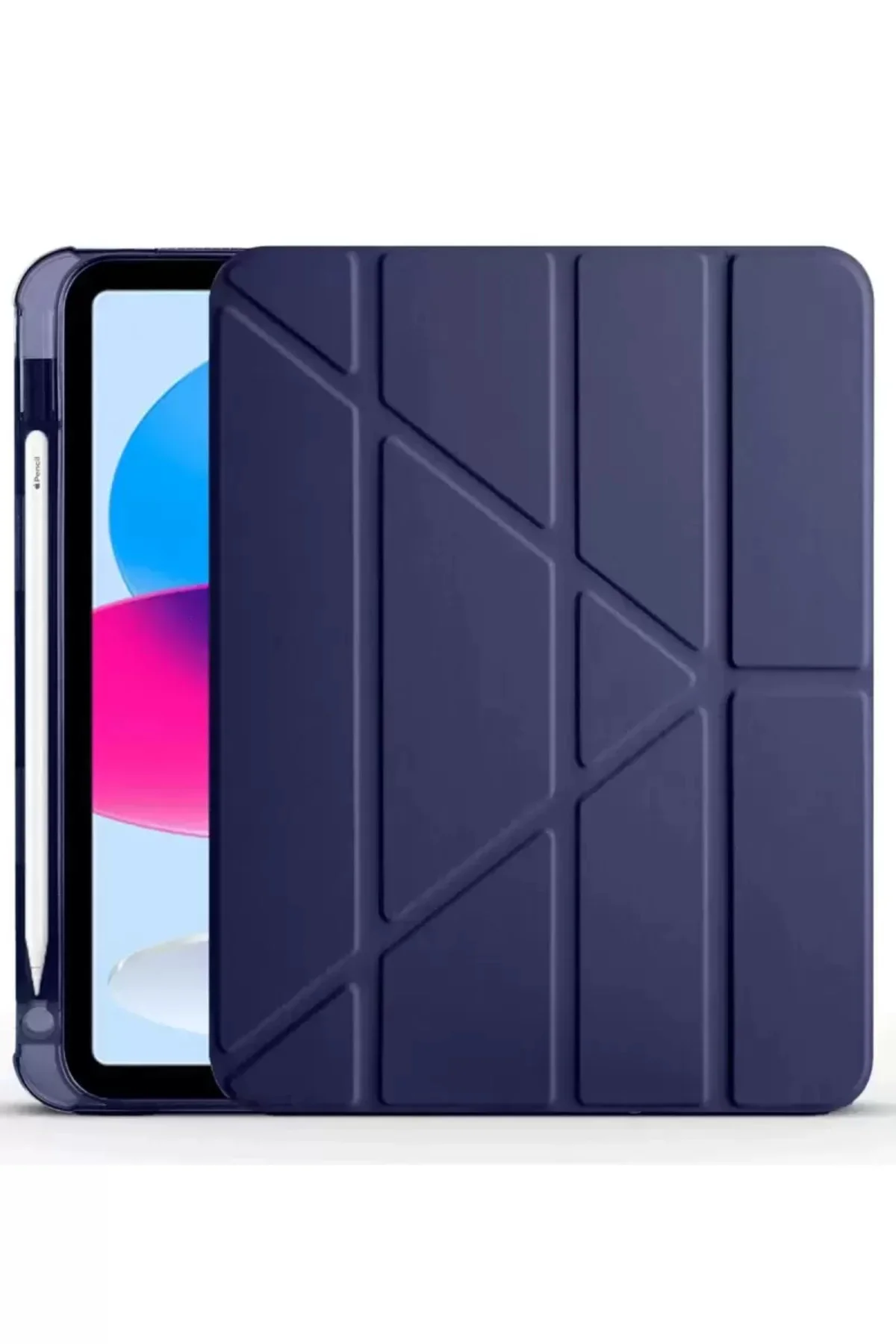 Newface İpad 2022 10.9 (10.nesil) Kılıf Kalemlikli Mars Tablet Kı