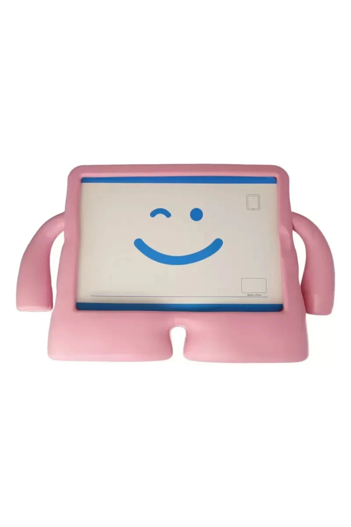 Newface İpad 4 9.7 Kılıf Karakter Tablet Silikon - Açık Pembe