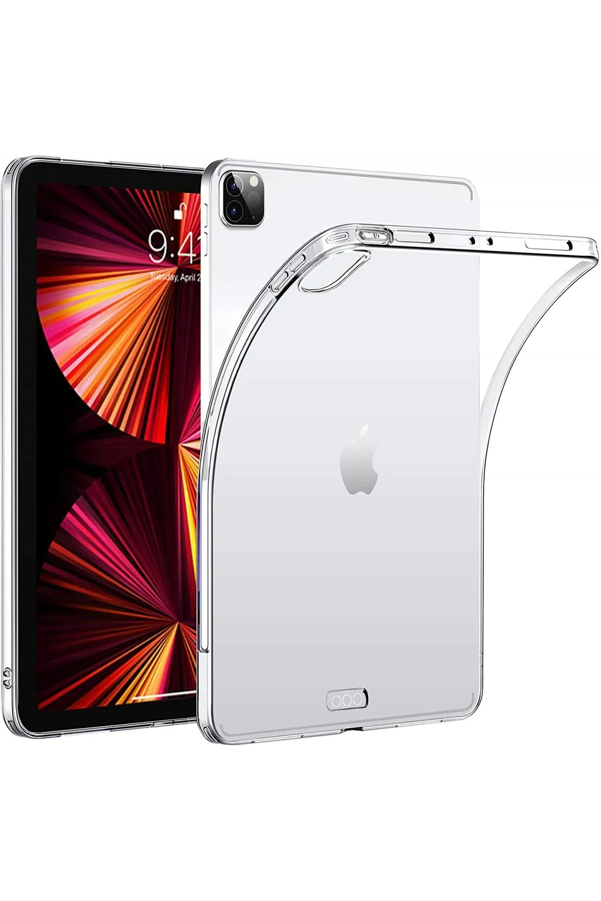 Newface İpad Pro 11 (2020) Kılıf Tablet Şeffaf Silikon