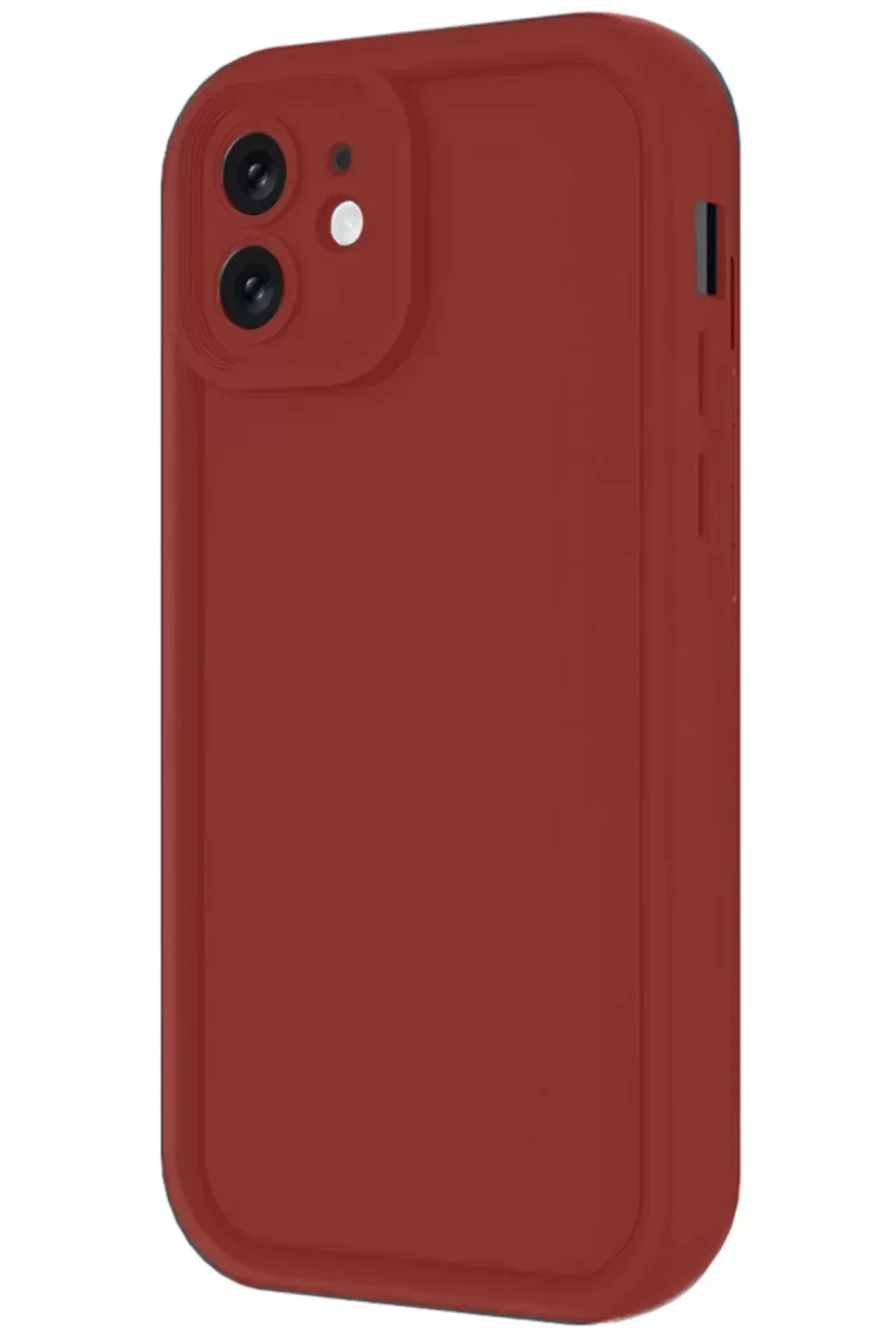 Newface İphone 11 Kılıf Viera Silikon - Bordo