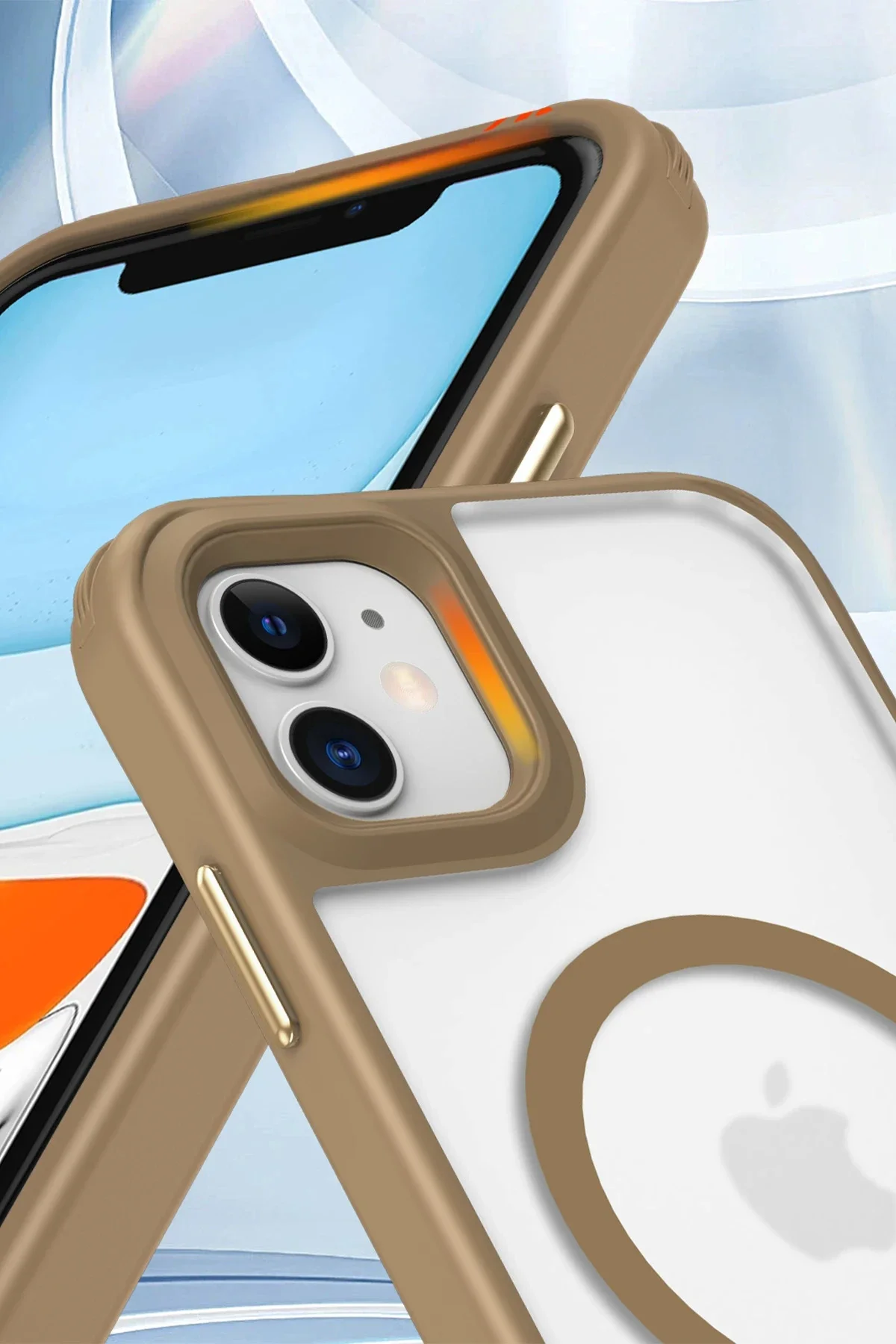 Newface İphone 11 Kılıf Enka Magsafe Silikon Kılıf - Siyah