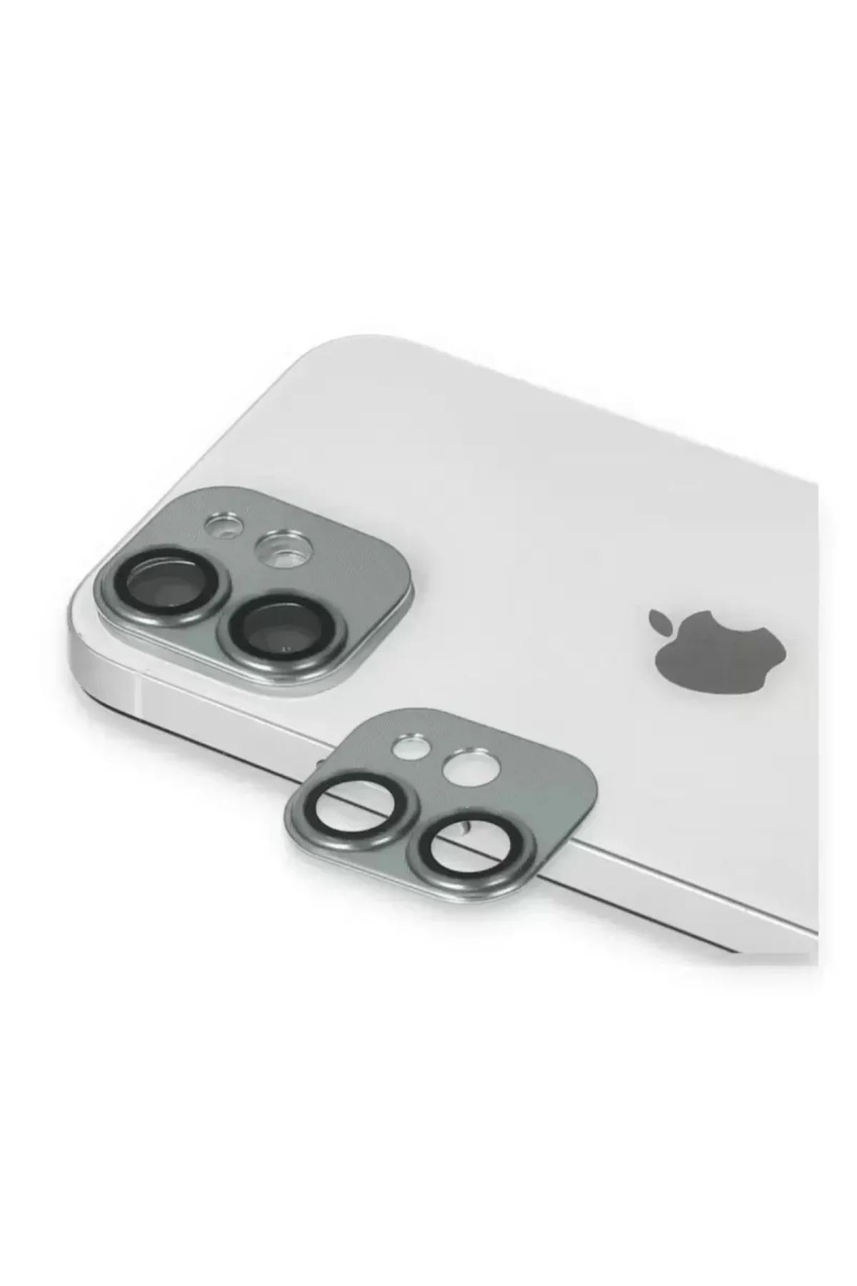 Newface İphone 11 Pers Alüminyum Kamera Lens - Yeşil