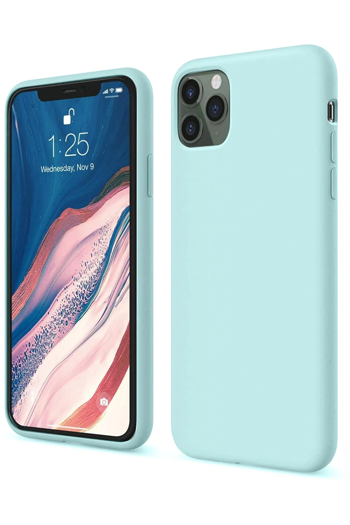 Newface İphone 11 Pro Kılıf First Silikon - Turkuaz