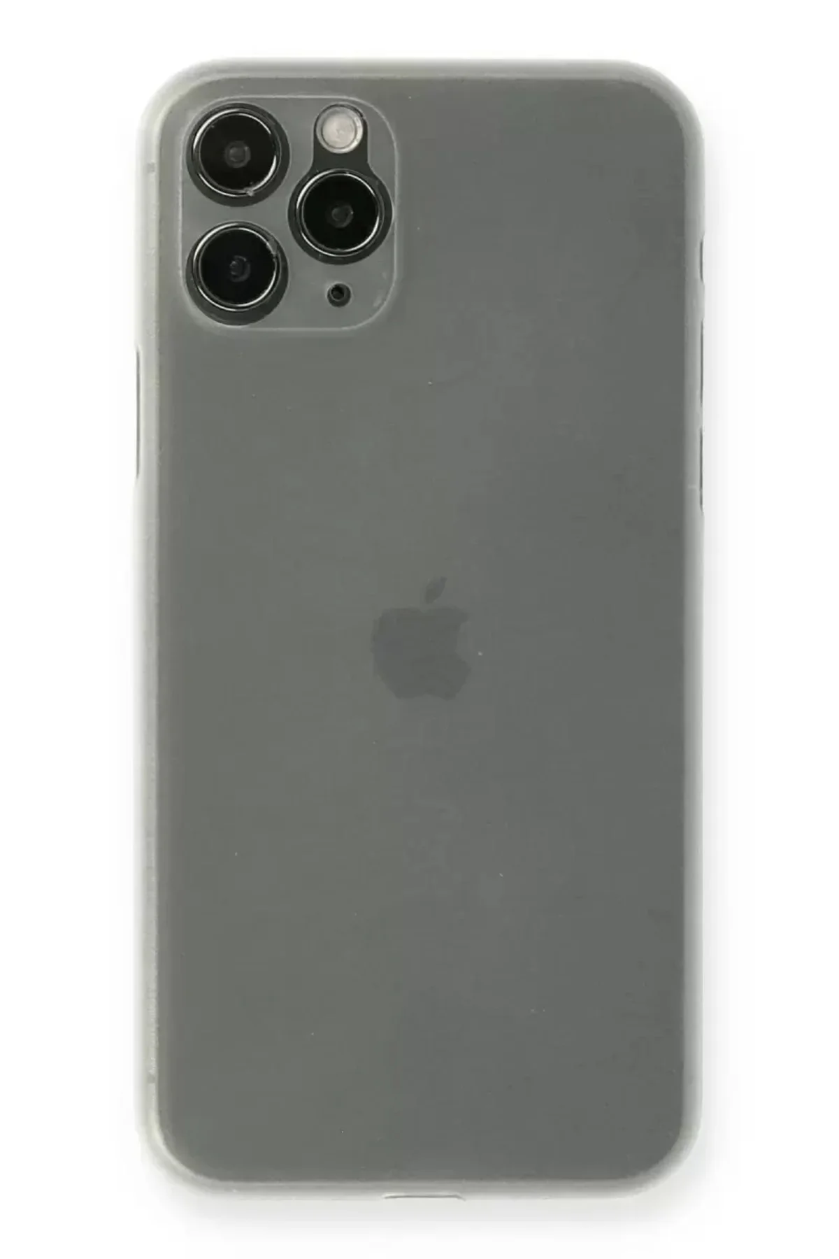 Newface İphone 11 Pro Max Kılıf Pp Ultra İnce Kapak - Beyaz