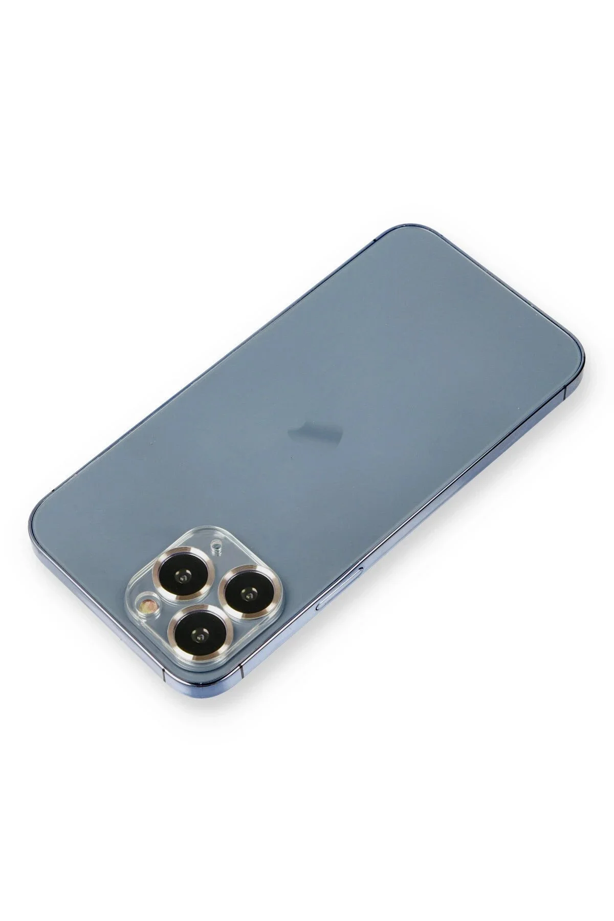 Newface İphone 11 Pro Max Metal Kamera Lens Koruma Cam - Gold