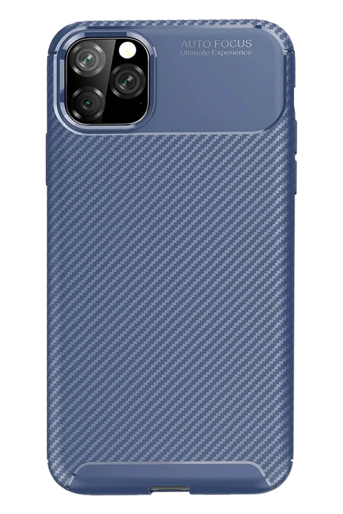 Newface İphone 11 Pro Max Kılıf Auto Focus Karbon Kapak - Laciver