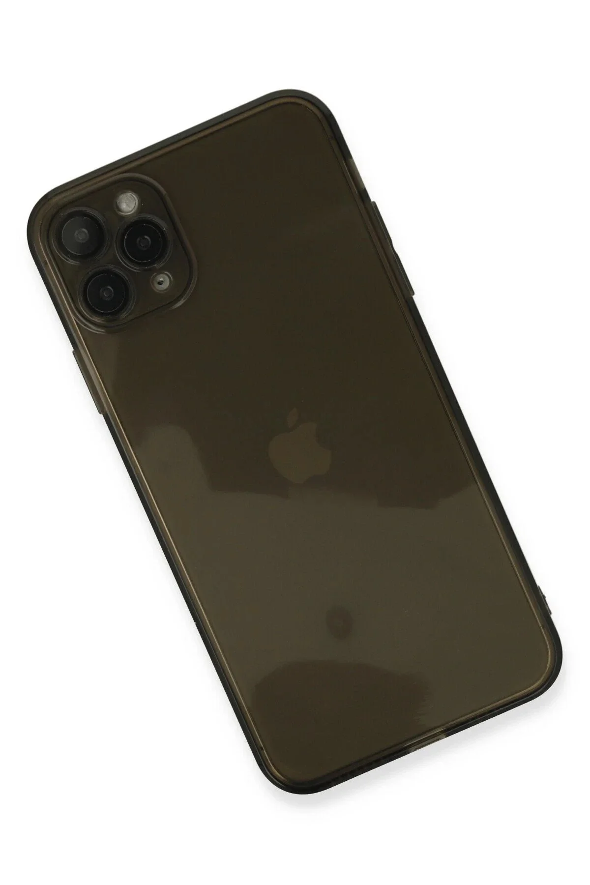 Newface İphone 11 Pro Kılıf Fly Lens Silikon - Siyah