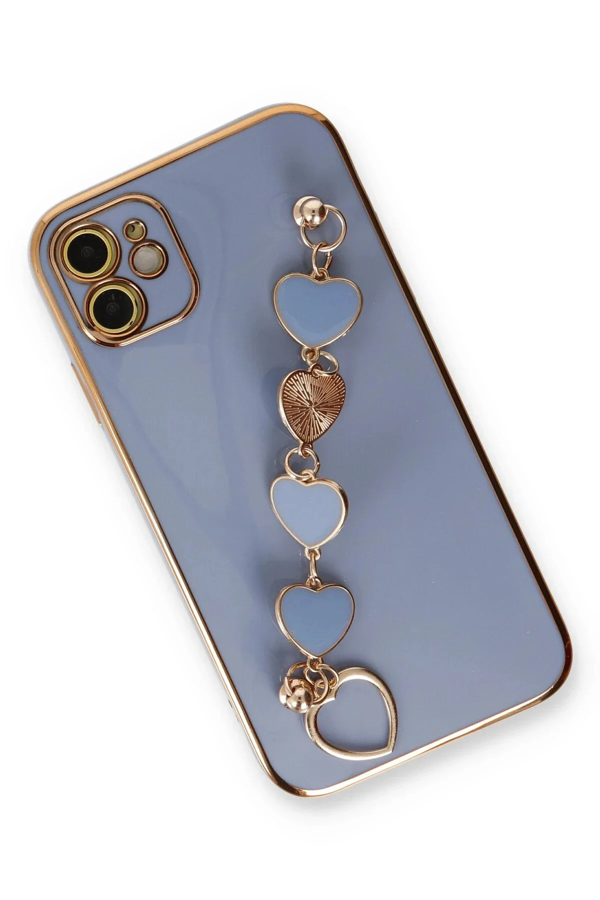 Newface İphone 12 Kılıf Esila Silikon - Gri