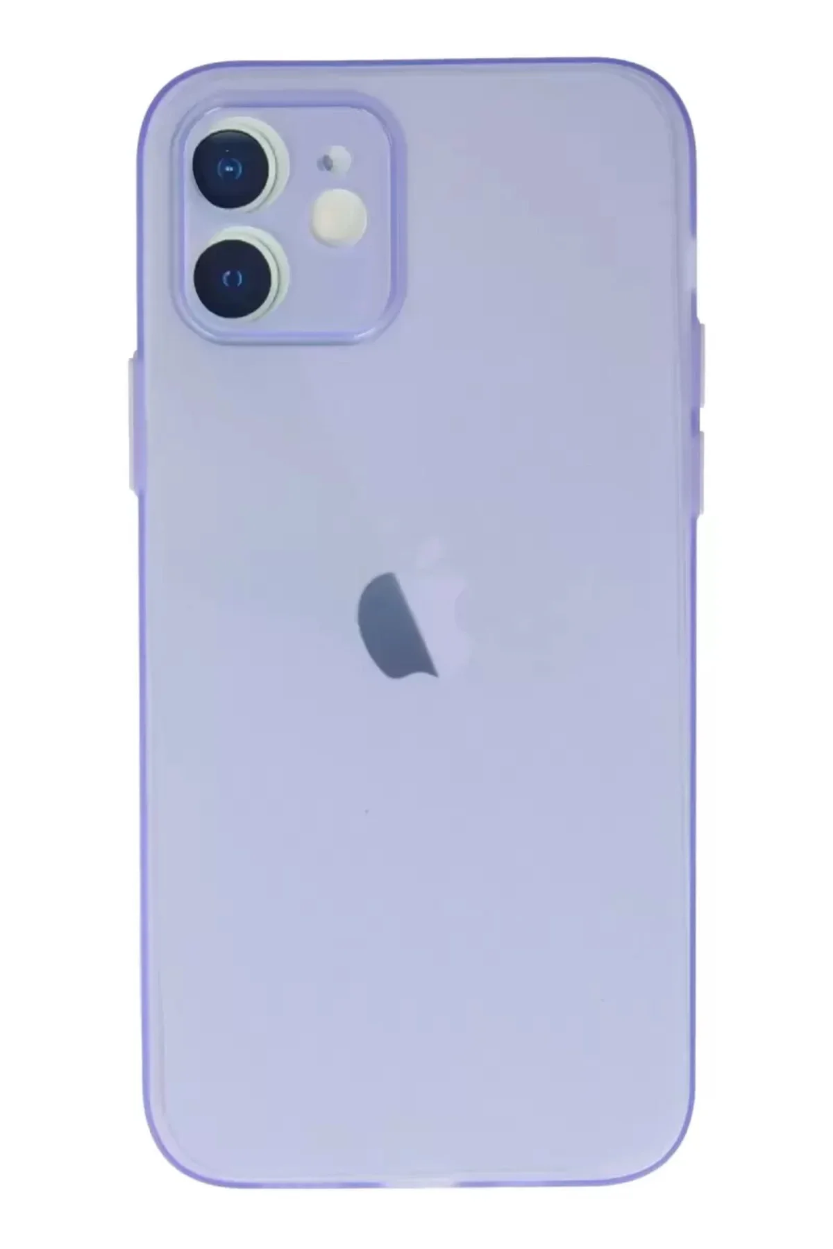 Newface İphone 12 Kılıf Puma Silikon - Mor