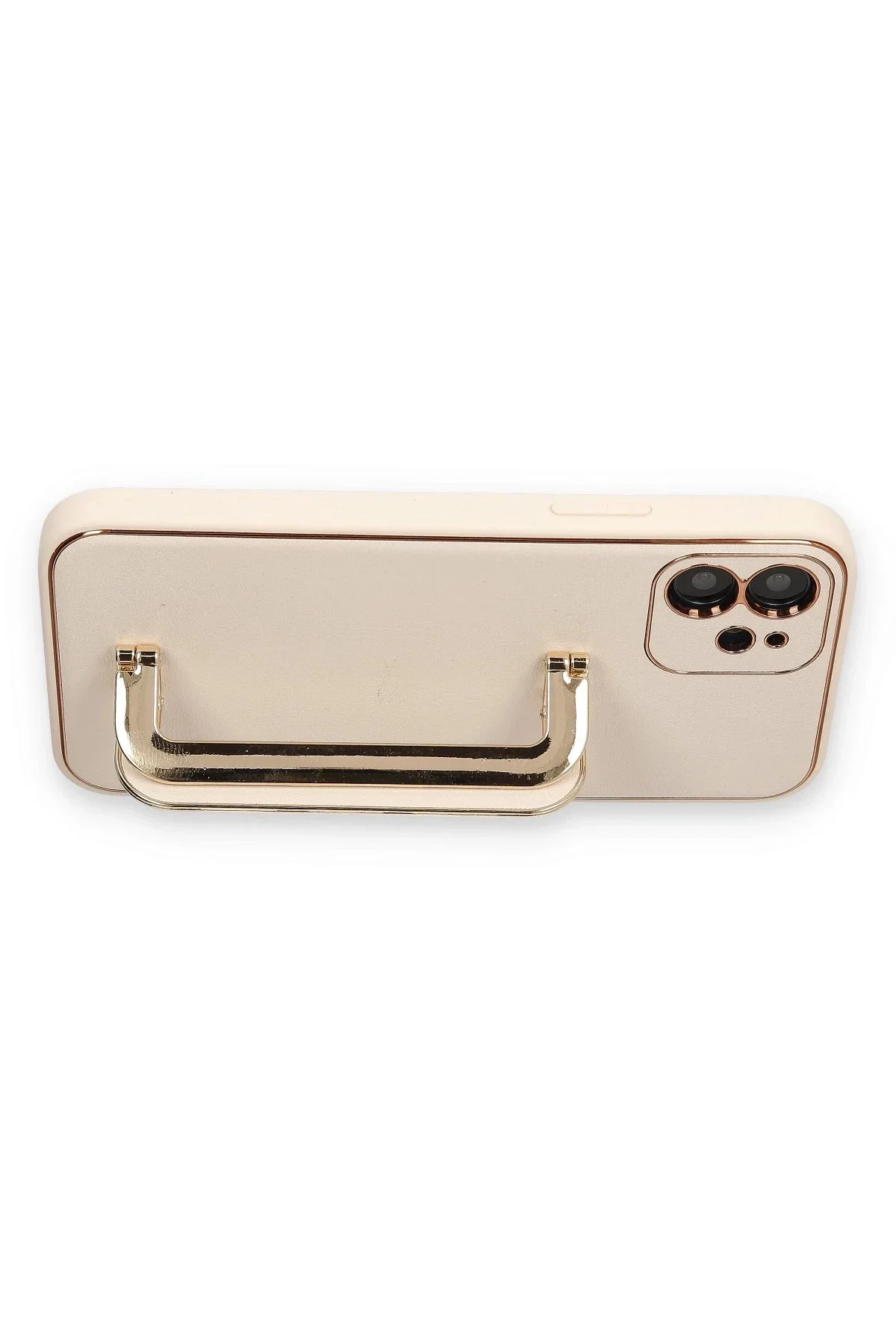 Newface İphone 12 Kılıf Coco Elit Kapak - Gold