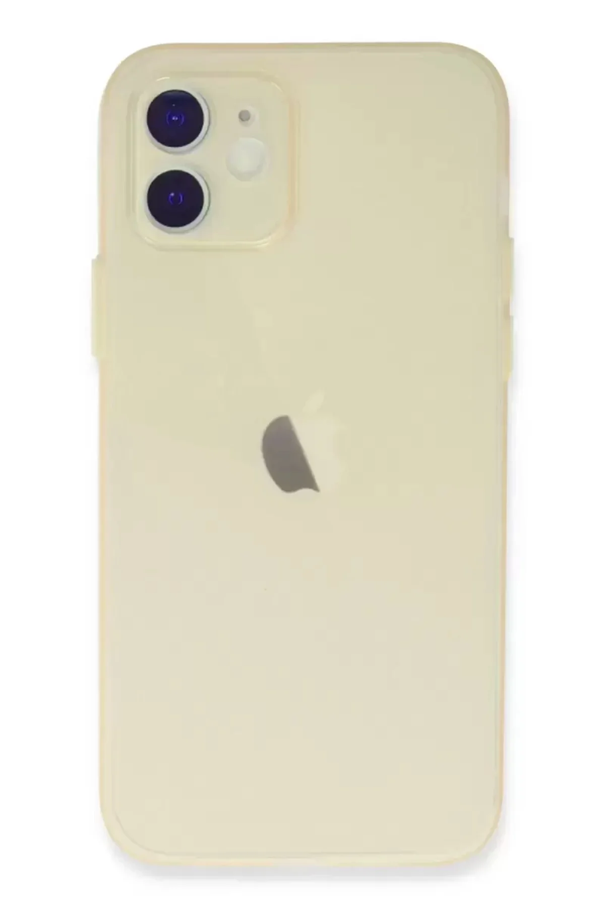 Newface İphone 12 Kılıf Puma Silikon - Gold