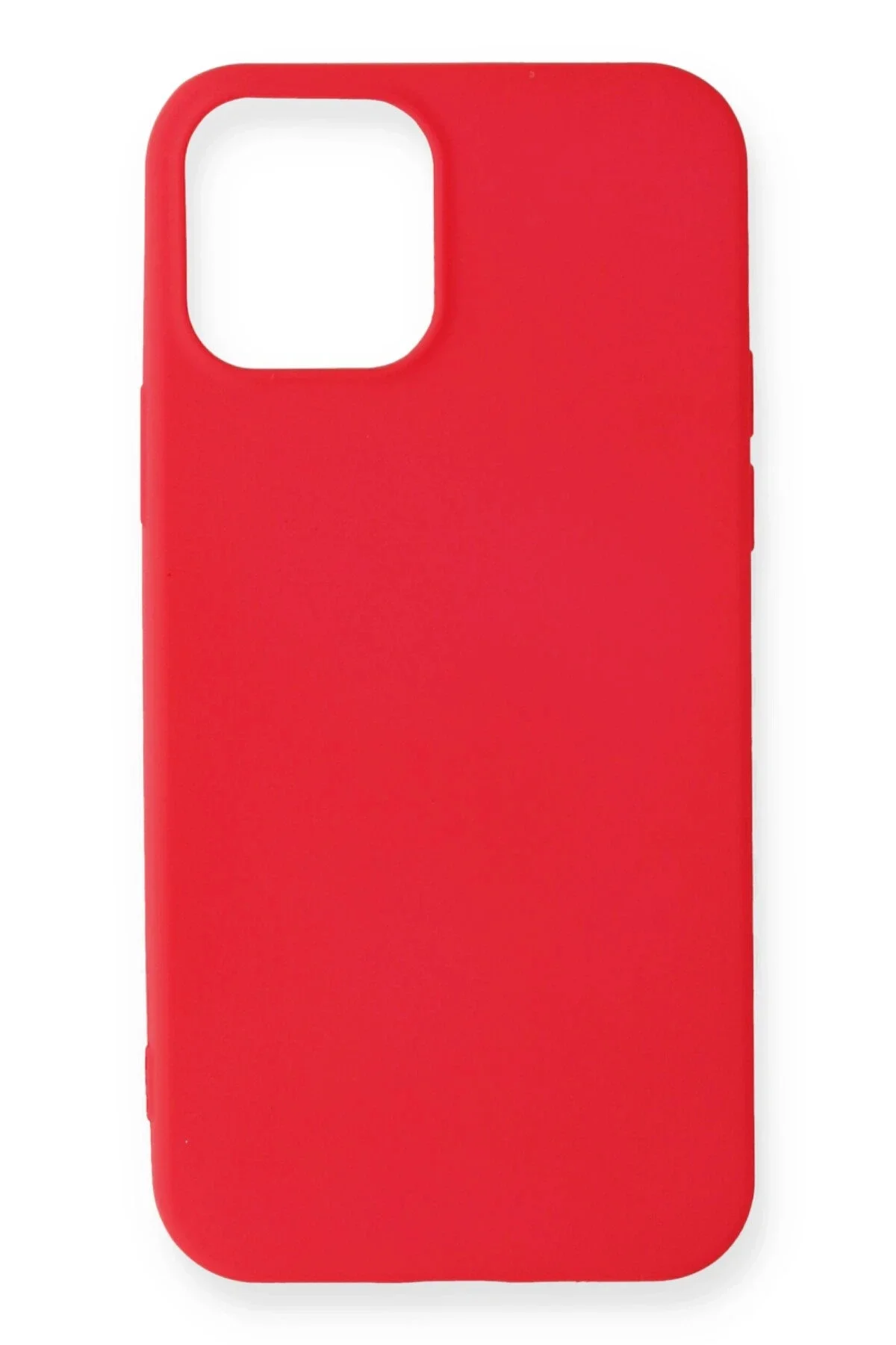 Newface İphone 12 Mini Kılıf First Silikon - Kırmızı