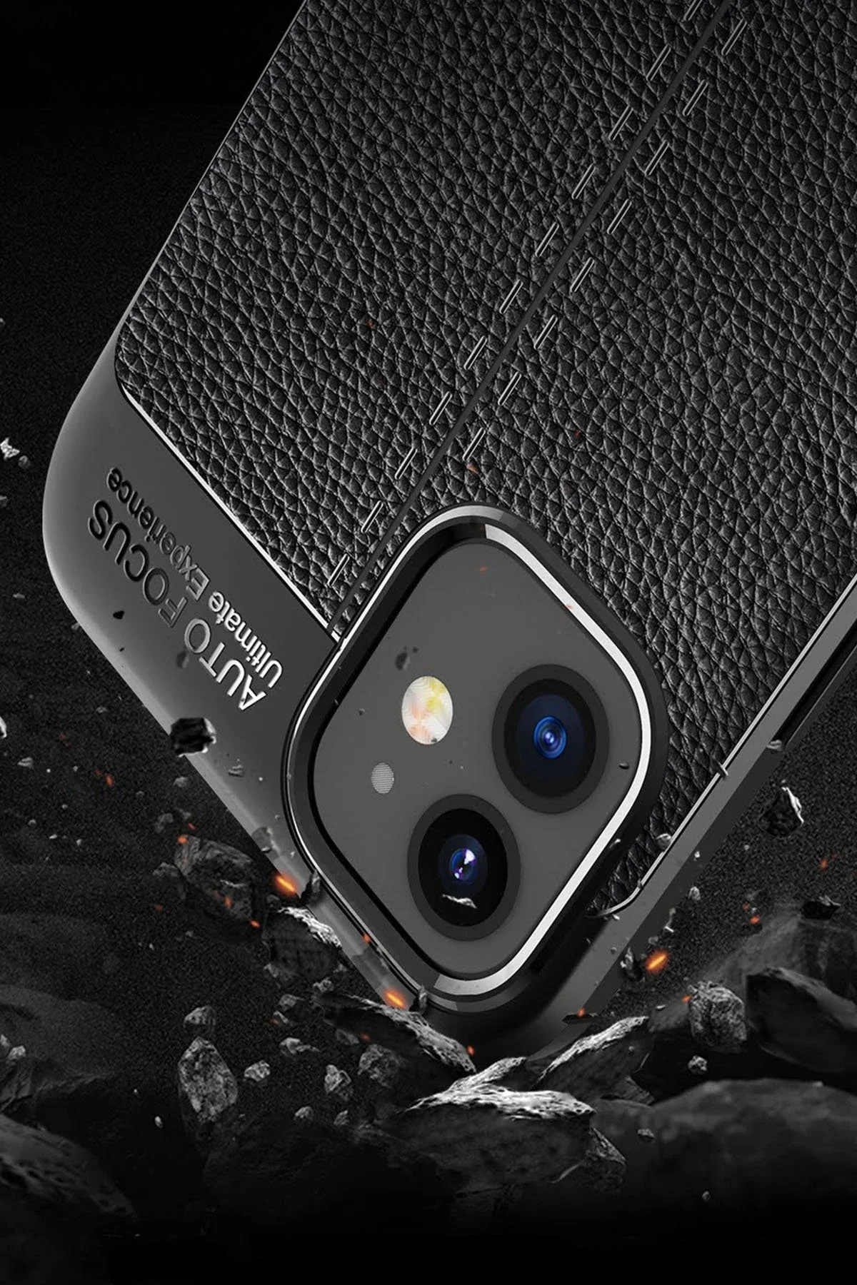 Newface İphone 12 Mini Kılıf Auto Focus Kapak - Lacivert