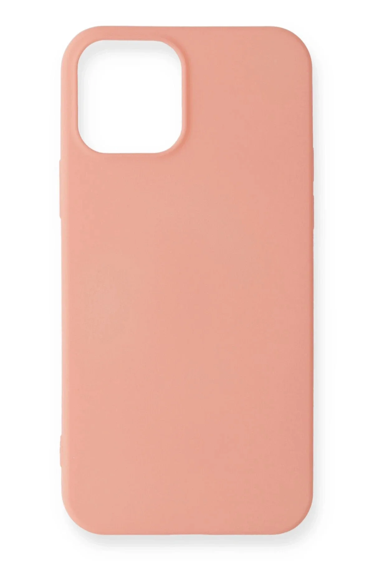 Newface İphone 12 Mini Kılıf First Silikon - Pudra
