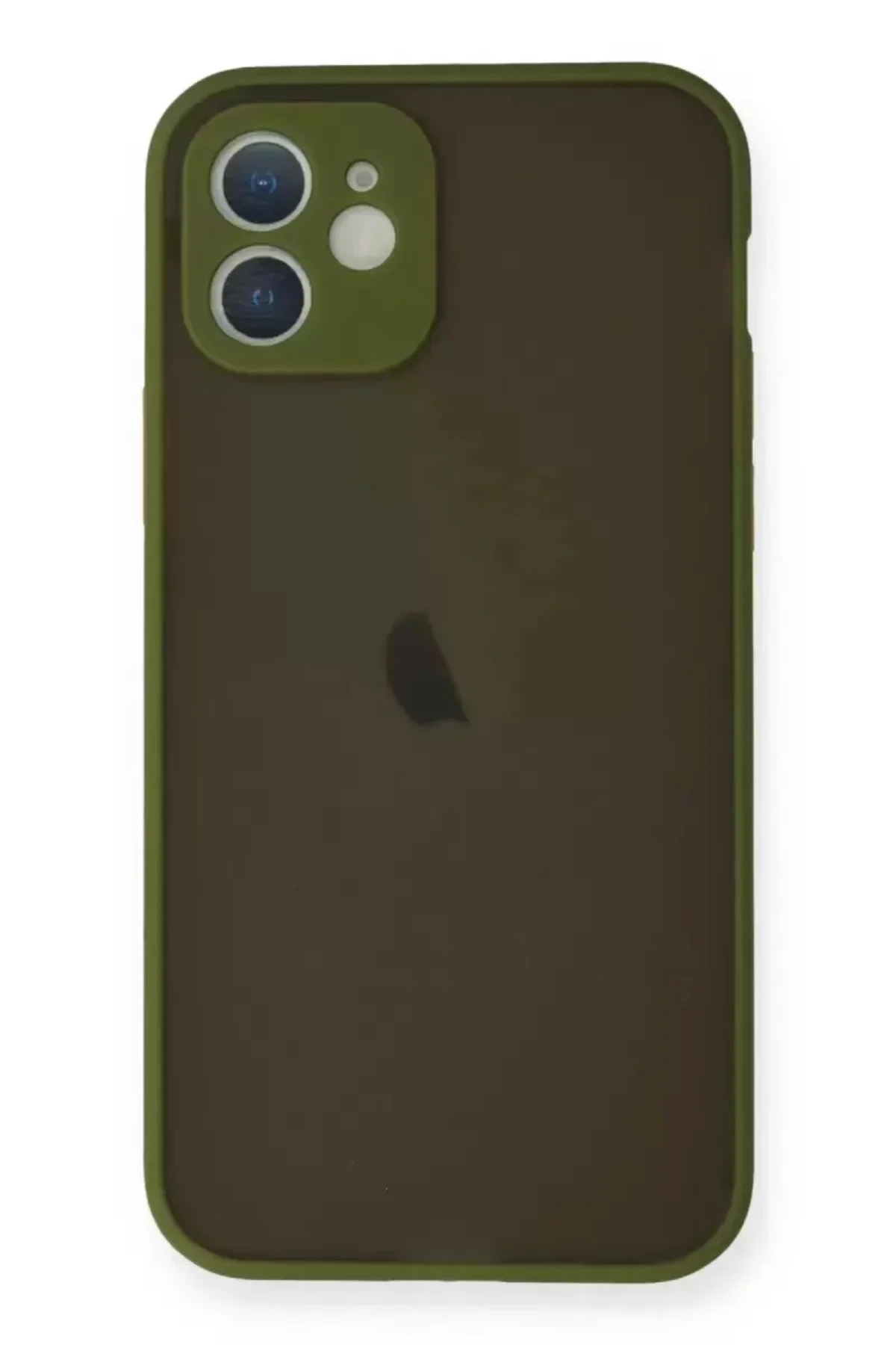 Newface İphone 12 Mini Kılıf Montreal Silikon Kapak - Açık Yeşil