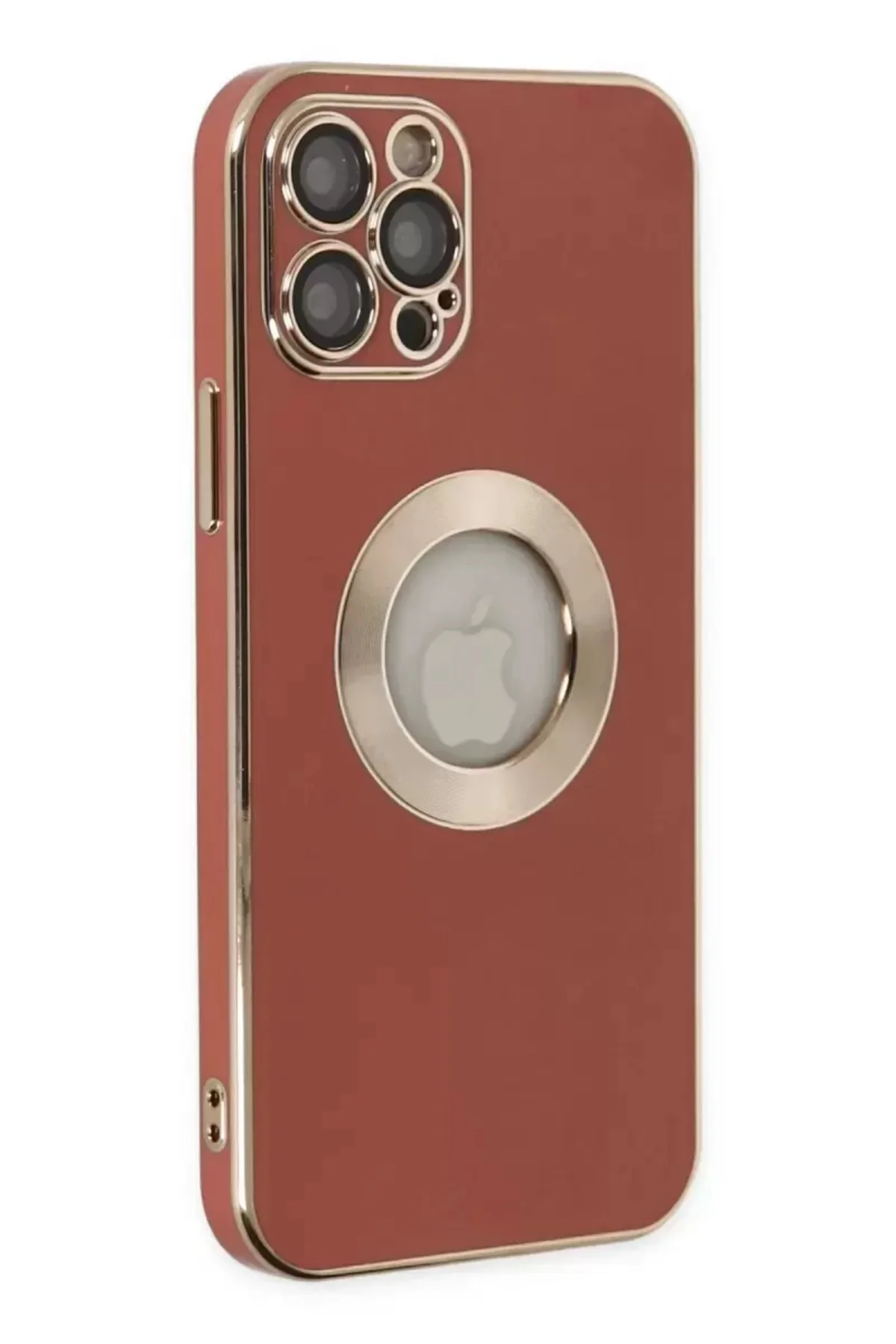 Newface İphone 12 Pro Max Kılıf Store Silikon - Kırmızı
