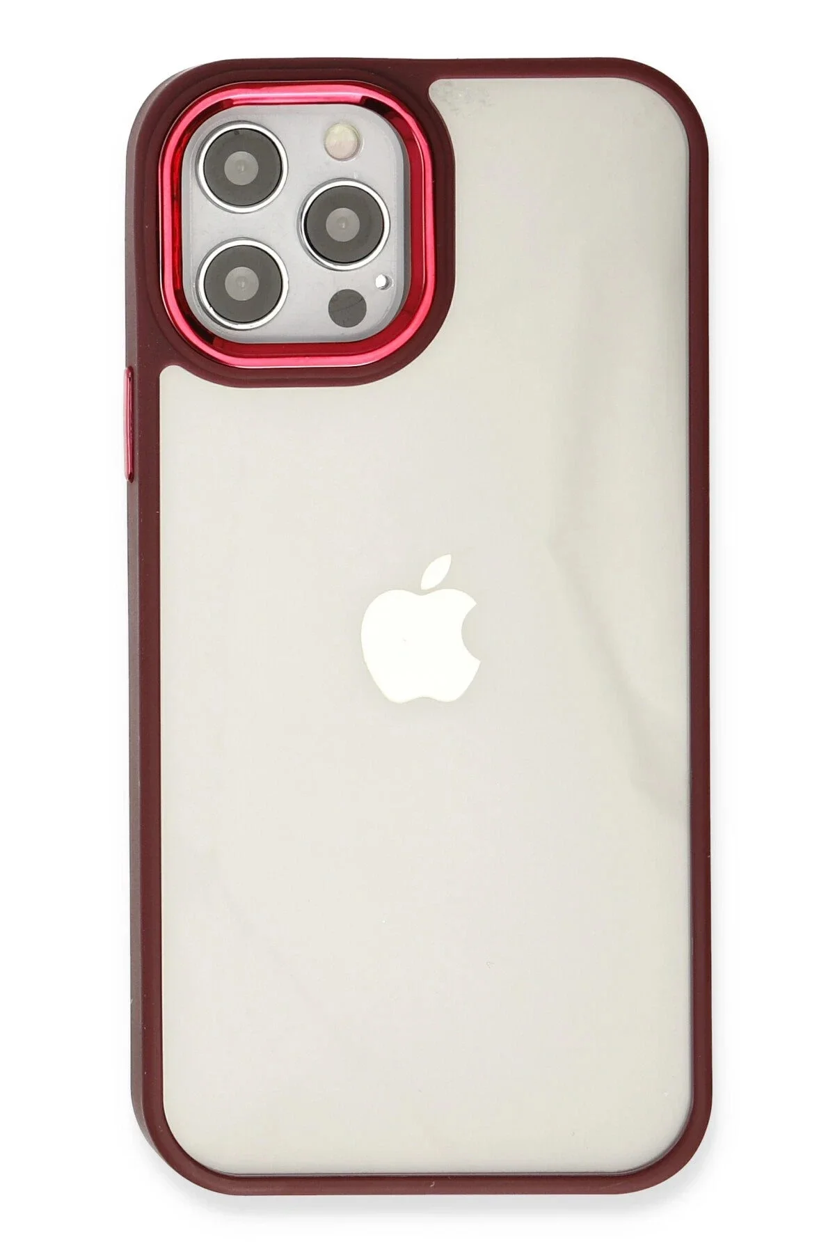 Newface İphone 12 Pro Max Kılıf Dora Kapak - Kırmızı