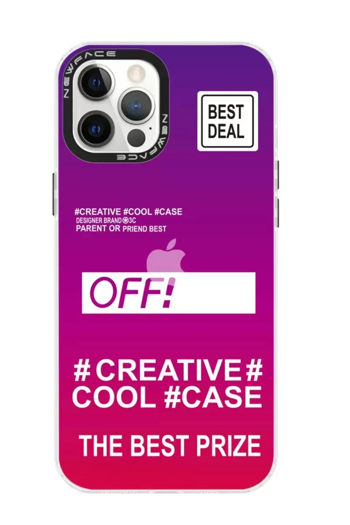 Newface İphone 12 Pro Max Kılıf Estoril Desenli Kapak - Estoril - 9