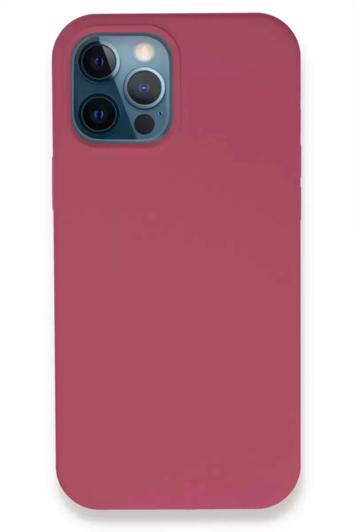 Newface İphone 12 Pro Kılıf Lansman Legant Silikon - Fuşya