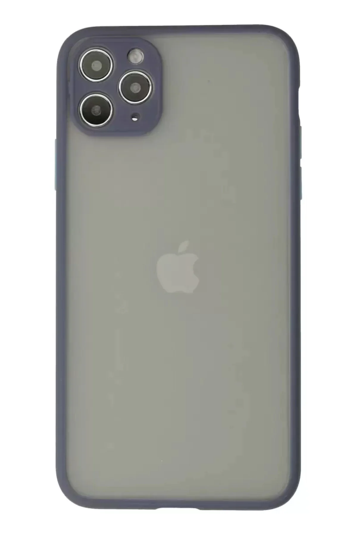 Newface İphone 12 Pro Kılıf Montreal Silikon Kapak - Gri
