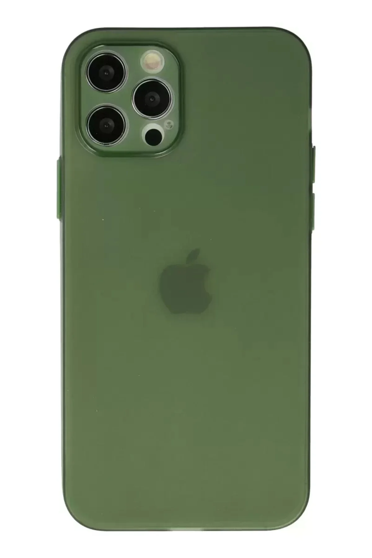Newface İphone 12 Pro Max Kılıf Puma Silikon - Yeşil