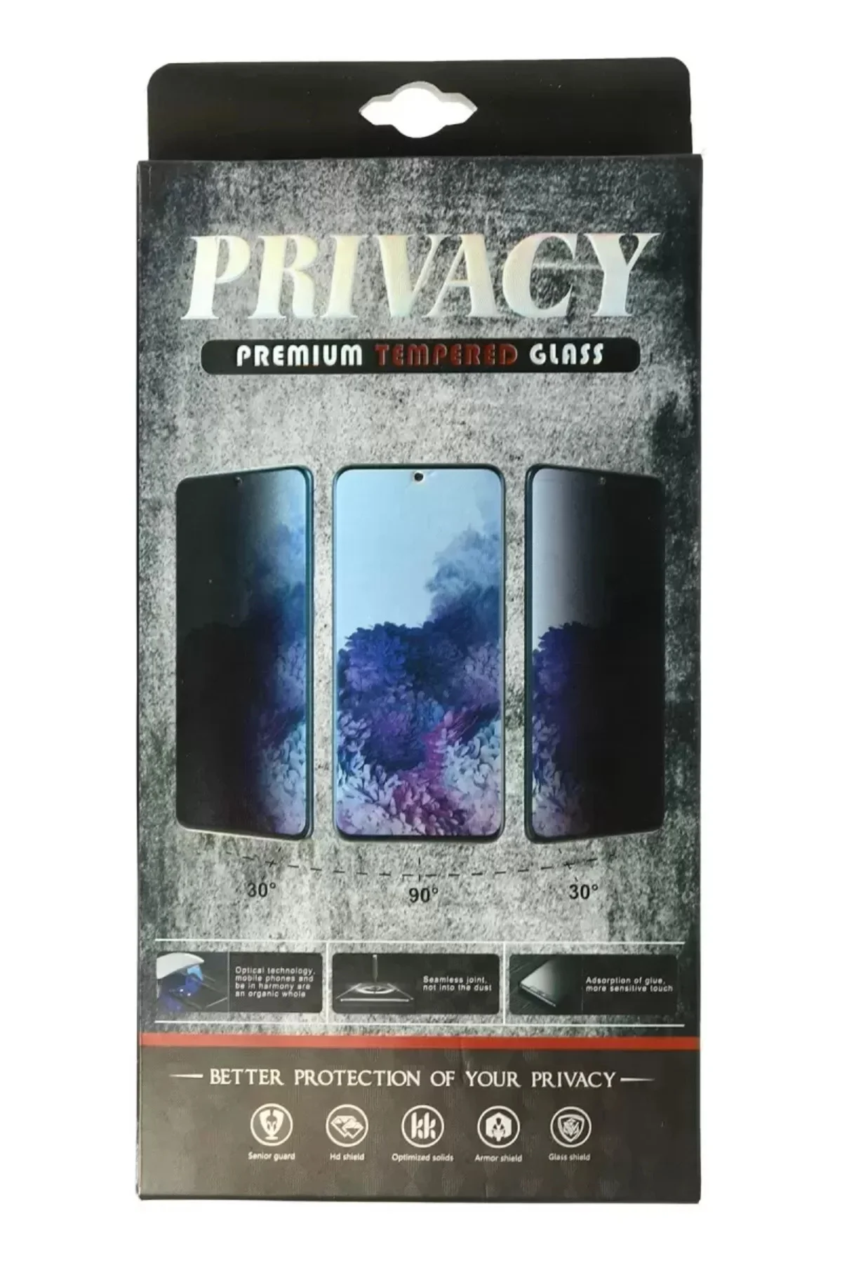 Newface İphone 12 Pro 34d Hayalet Izgaralı Cam