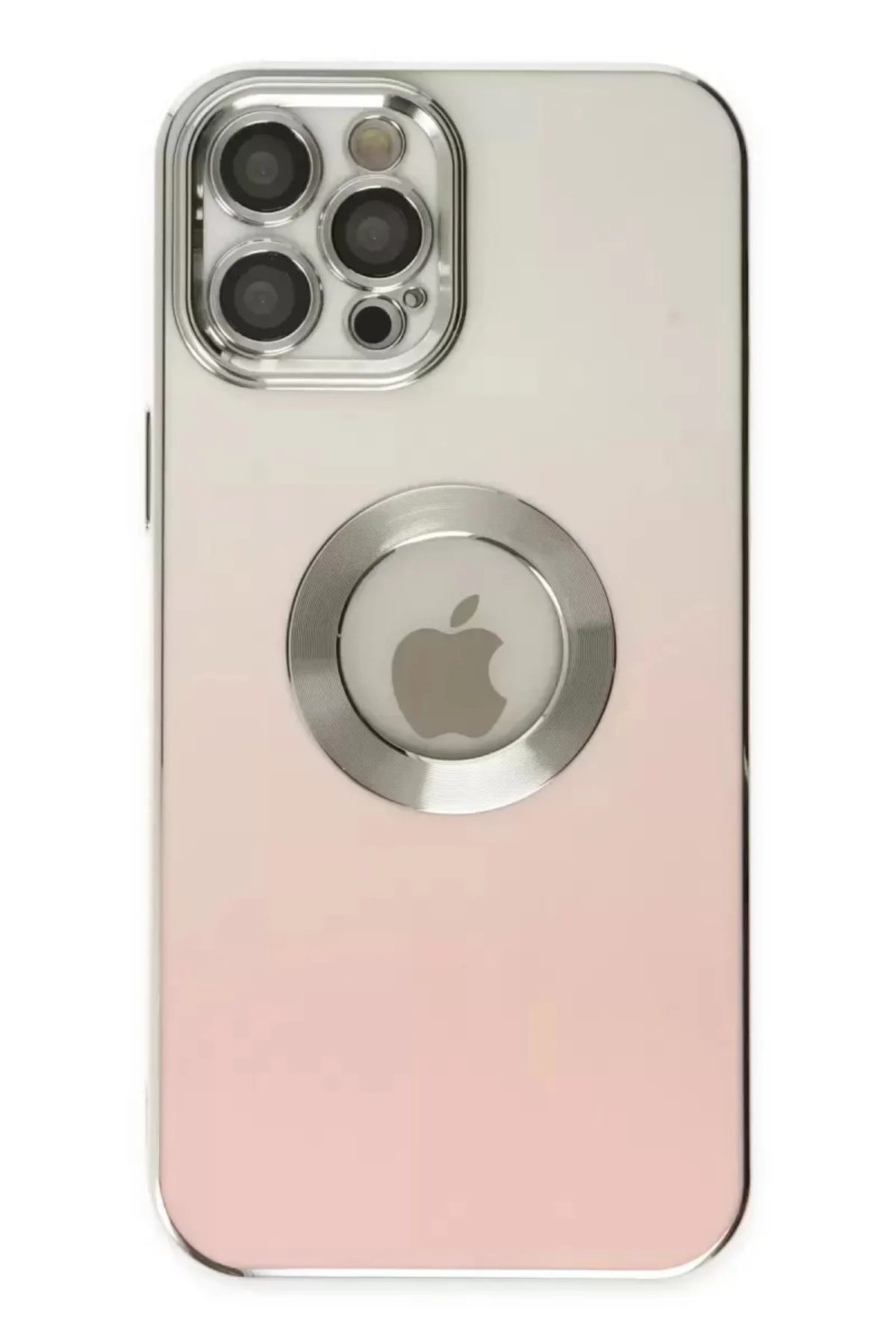 Newface İphone 12 Pro Max Kılıf Best Silikon - Pembe