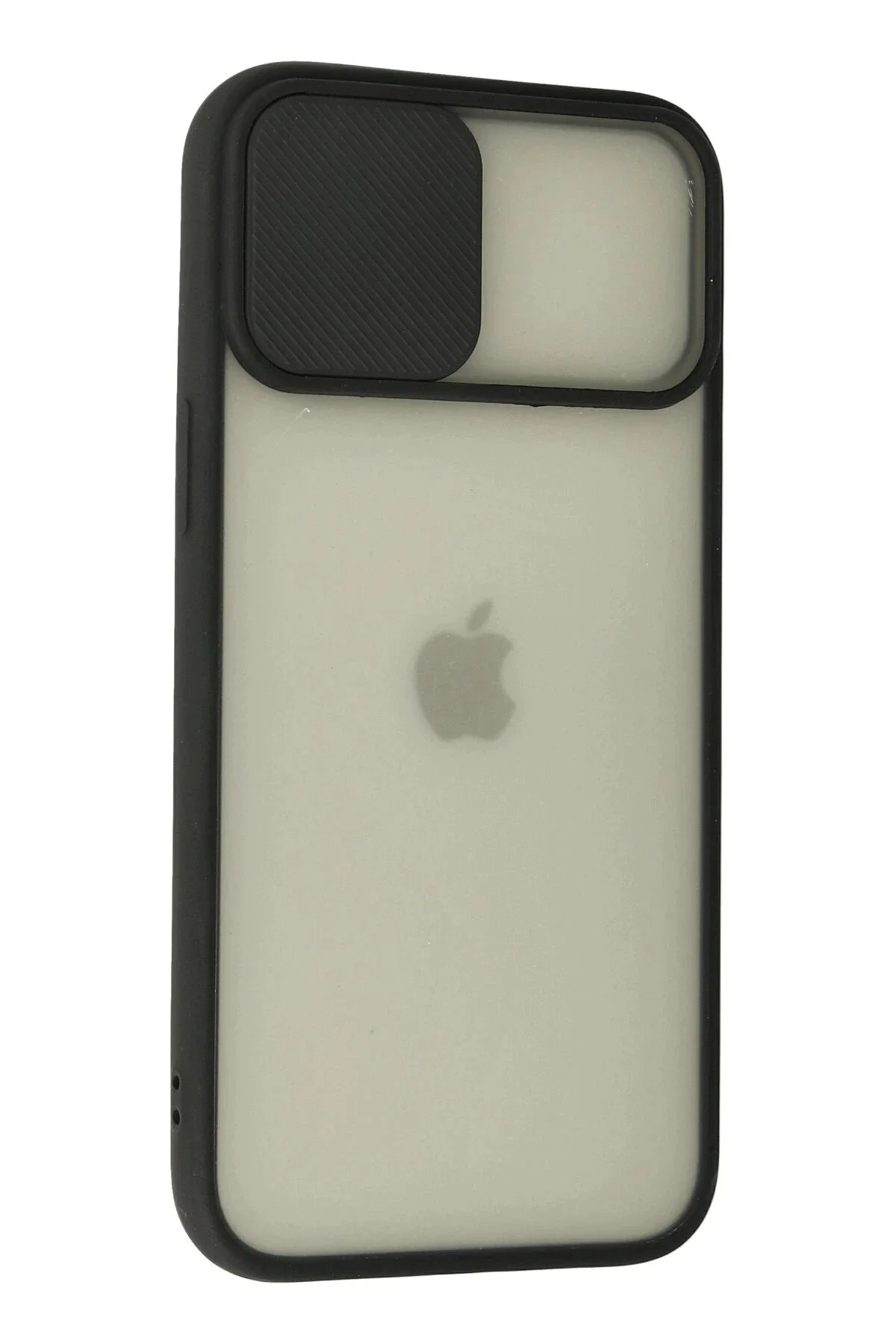 Newface İphone 12 Pro Max Kılıf Palm Buzlu Kamera Sürgülü Silikon