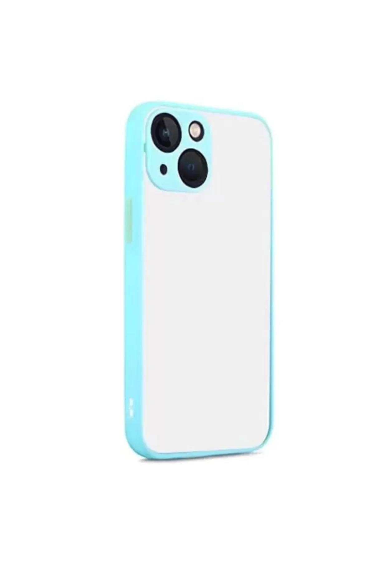 Newface İphone 13 Kılıf Montreal Silikon Kapak - Turkuaz