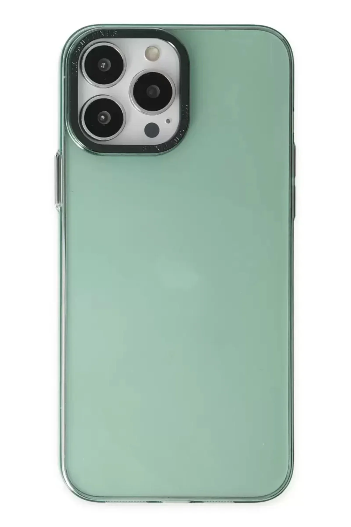 Newface İphone 13 Pro Kılıf Anka Pc Sert Metal Kapak - Yeşil
