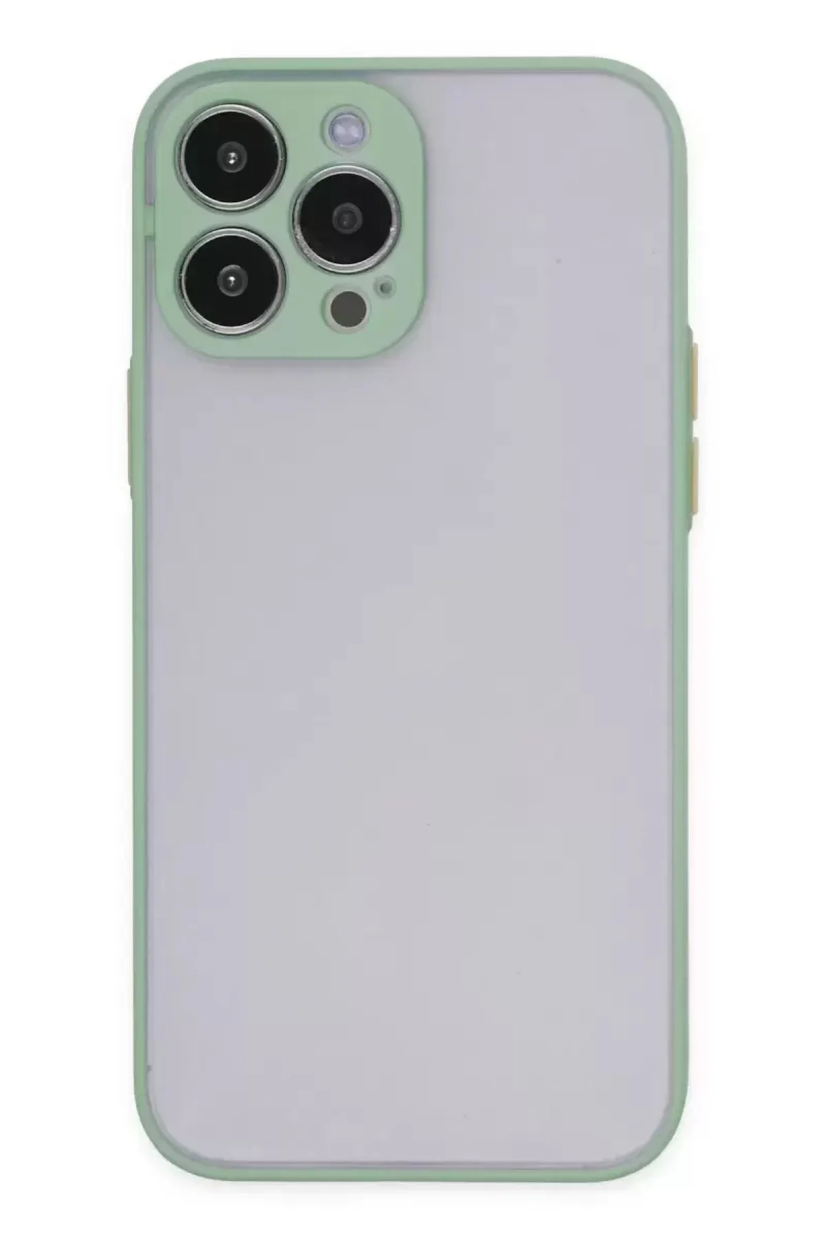 Newface İphone 13 Pro Kılıf Montreal Silikon Kapak - Turkuaz