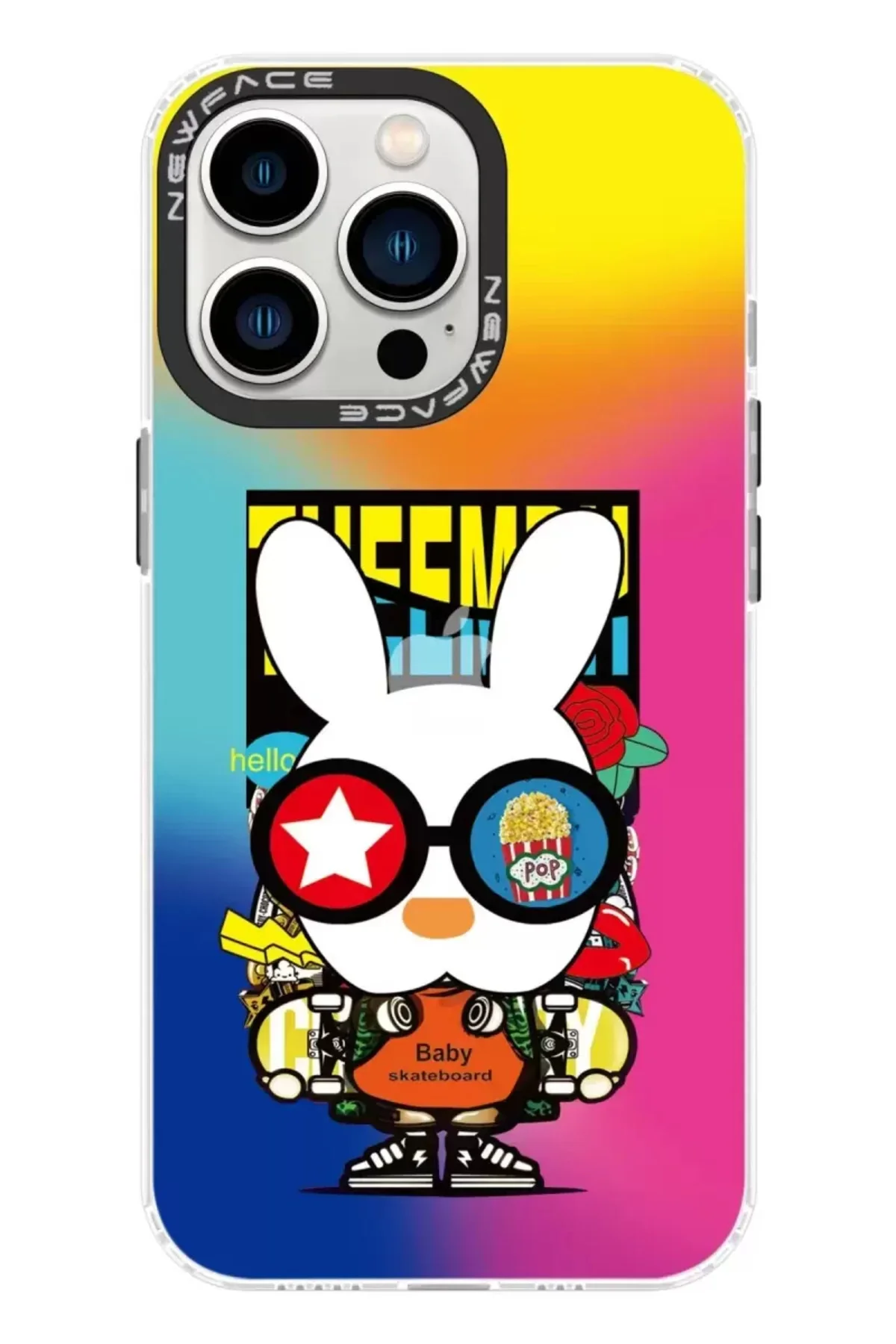 Newface İphone 13 Pro Max Kılıf Estoril Desenli Kapak - Estoril -