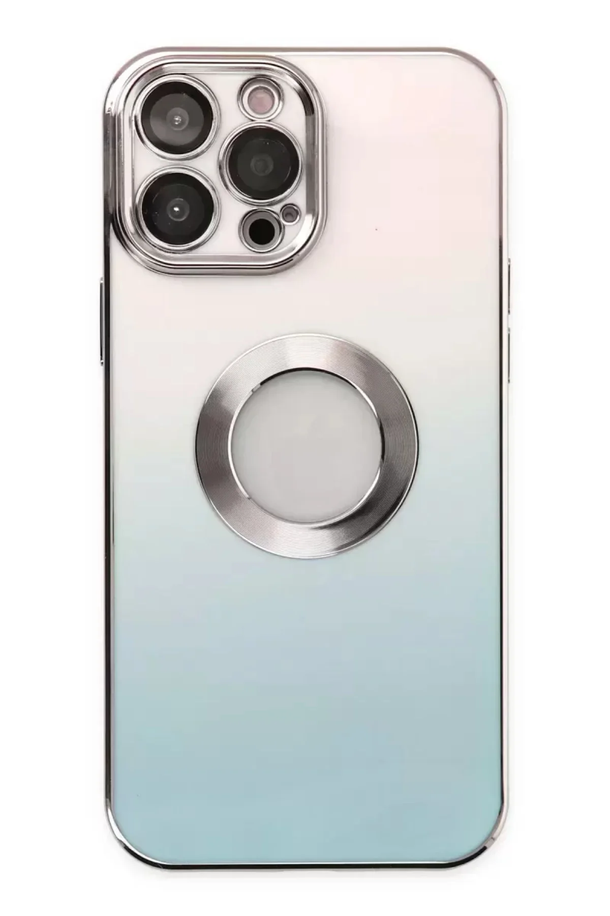 Newface İphone 13 Pro Max Kılıf Best Silikon - Turkuaz
