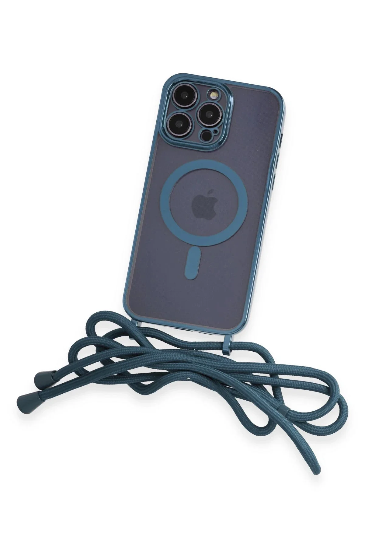 Newface İphone 13 Pro Max Kılıf Divo Lazer Askılı Magsafe Kapak -