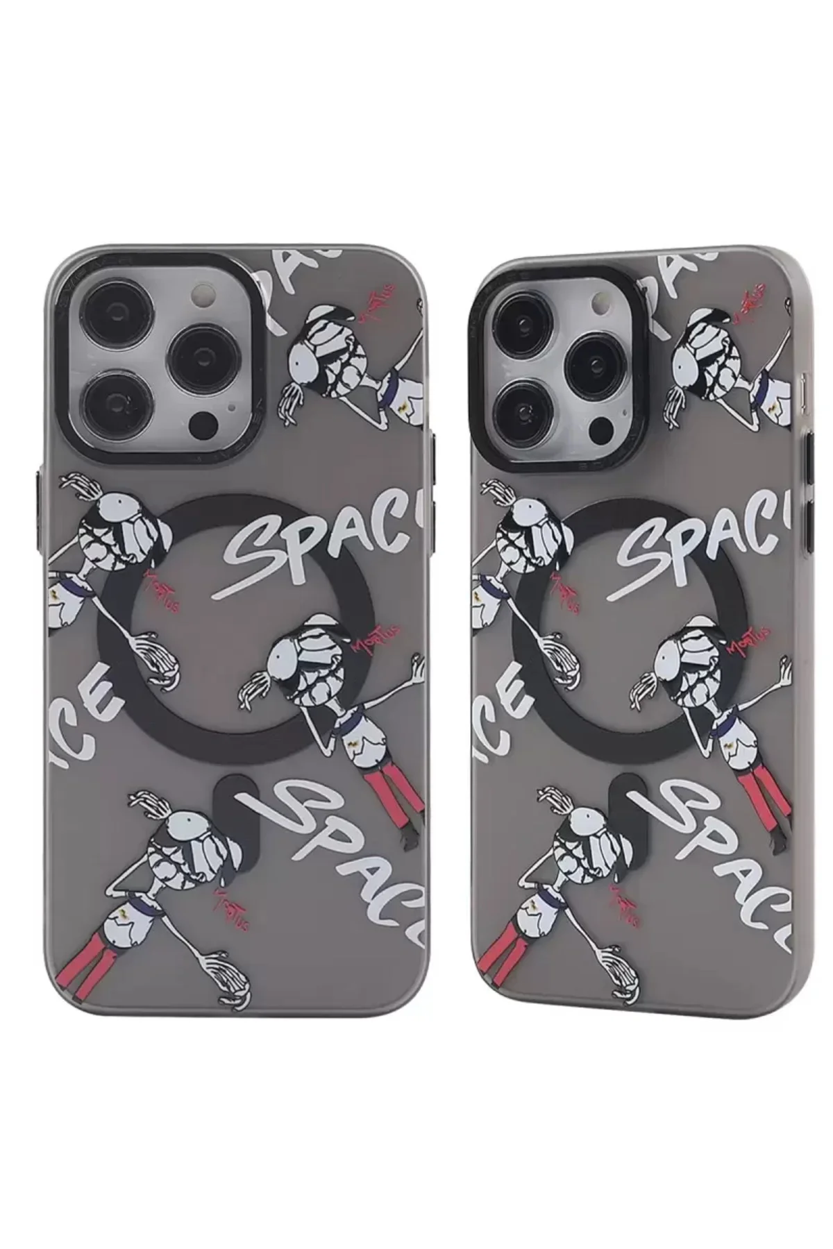 Newface İphone 13 Pro Kılıf Apollo Magneticsafe Desenli Kapak - A