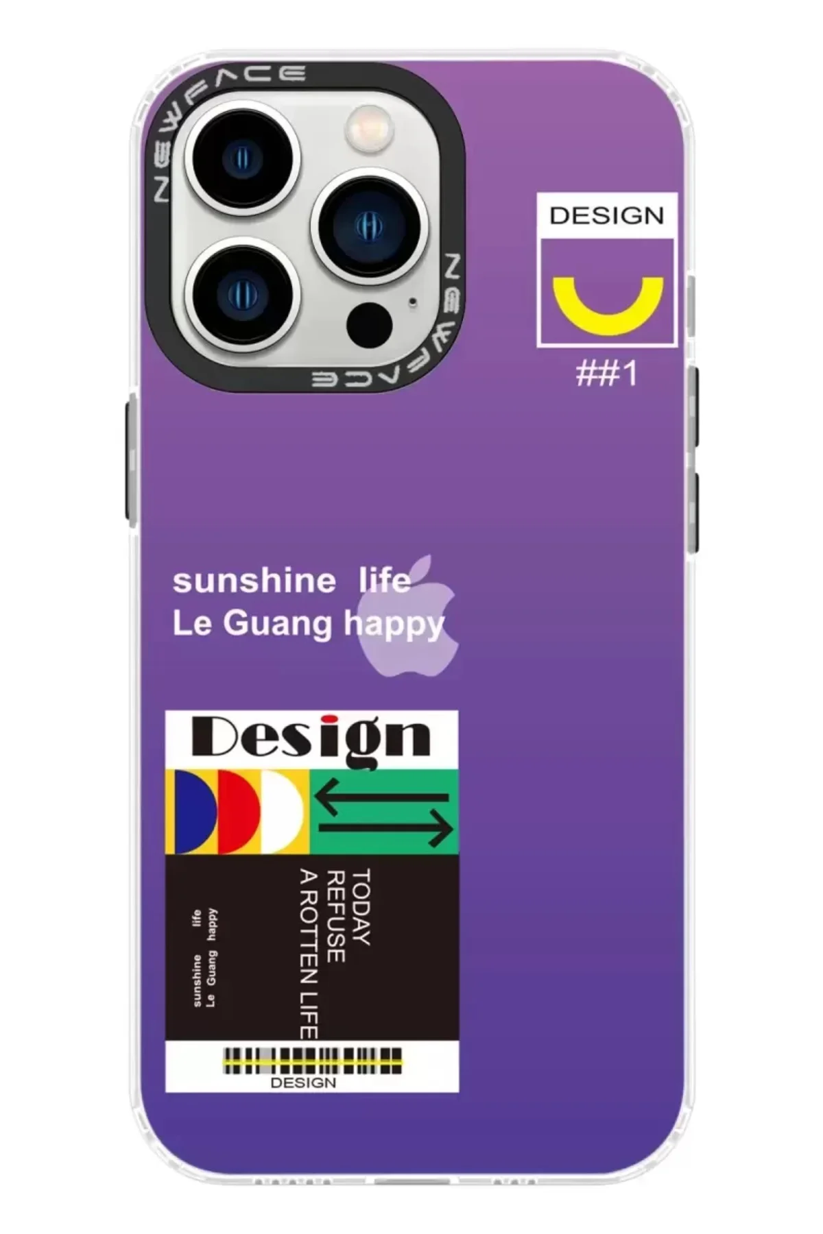 Newface İphone 13 Pro Max Kılıf Estoril Desenli Kapak - Estoril -